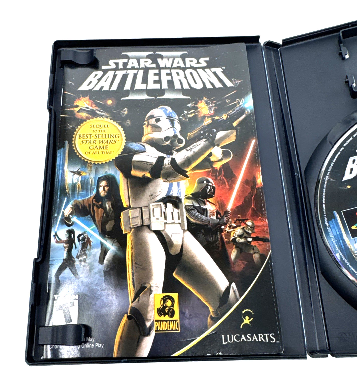 Star Wars Battlefront 2 Greatest Hits- Sony PlayStation 2 CIB (Tested)
