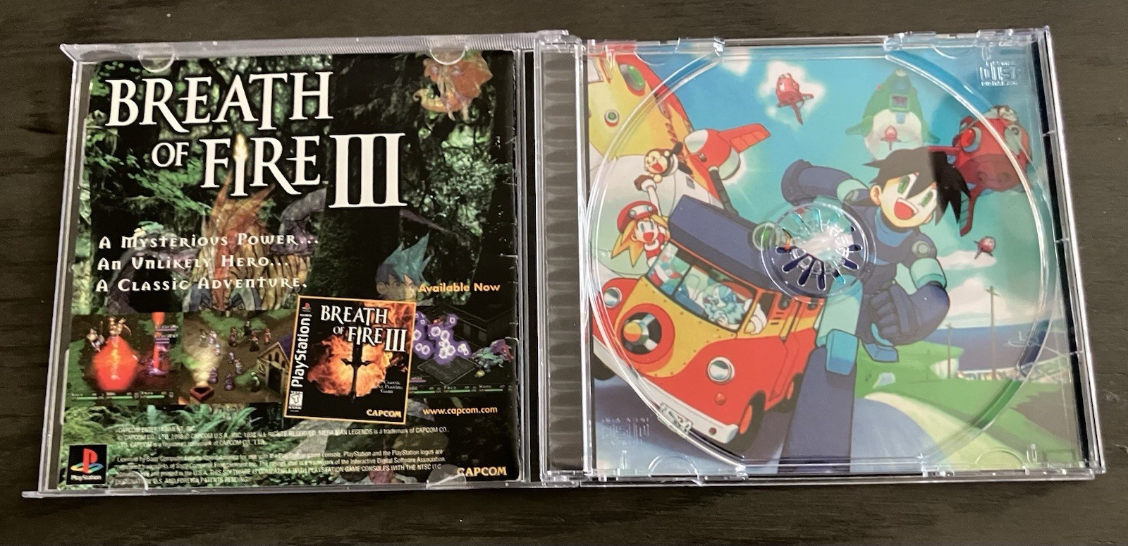 Mega Man Legends PS1 CIB Tested/Works