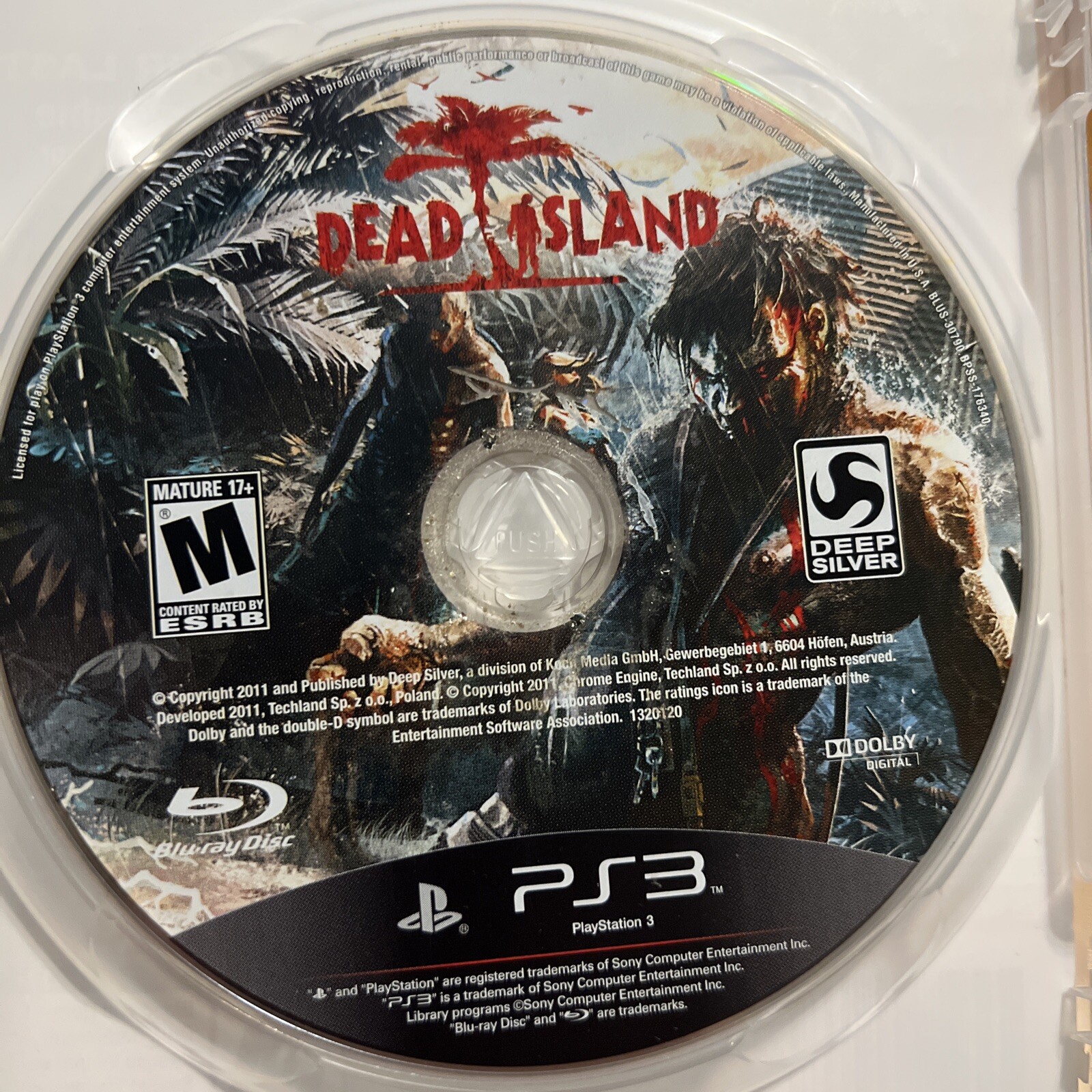 Dead Island Special Edition (Sony PlayStation 3 PS3, 2011) Complete Video Game