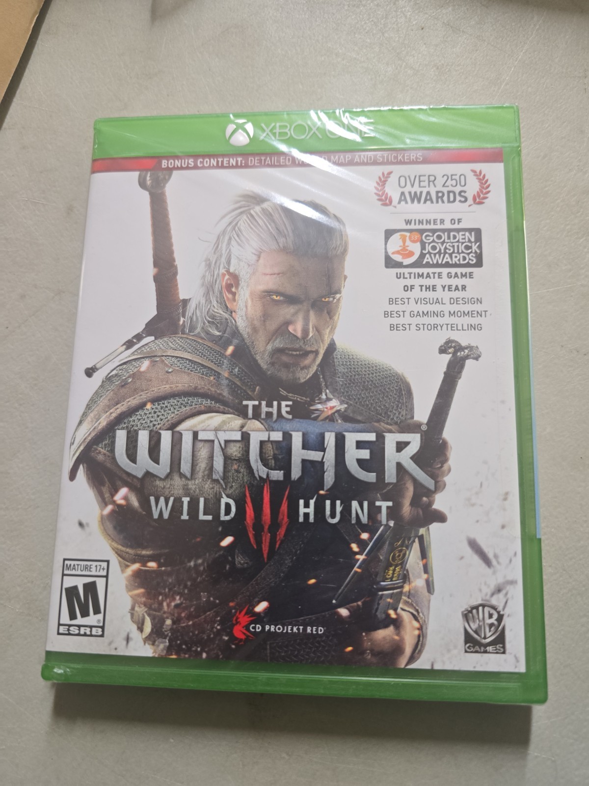 The Witcher 3: Wild Hunt – Xbox One – New Factory Sealed – Bonus Content