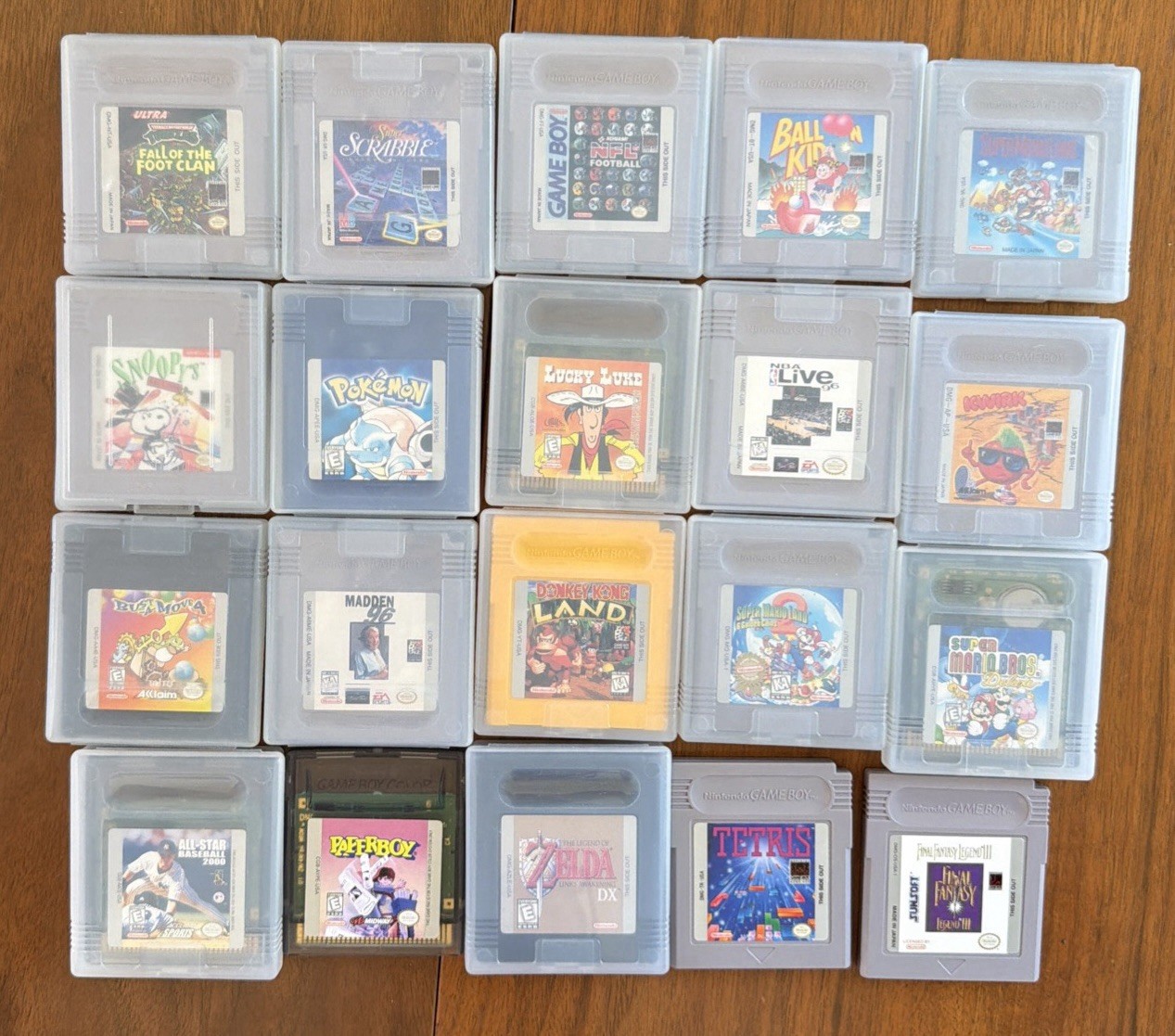 NINTENDO GAME BOY game soft Huge Lot Set bulk sale