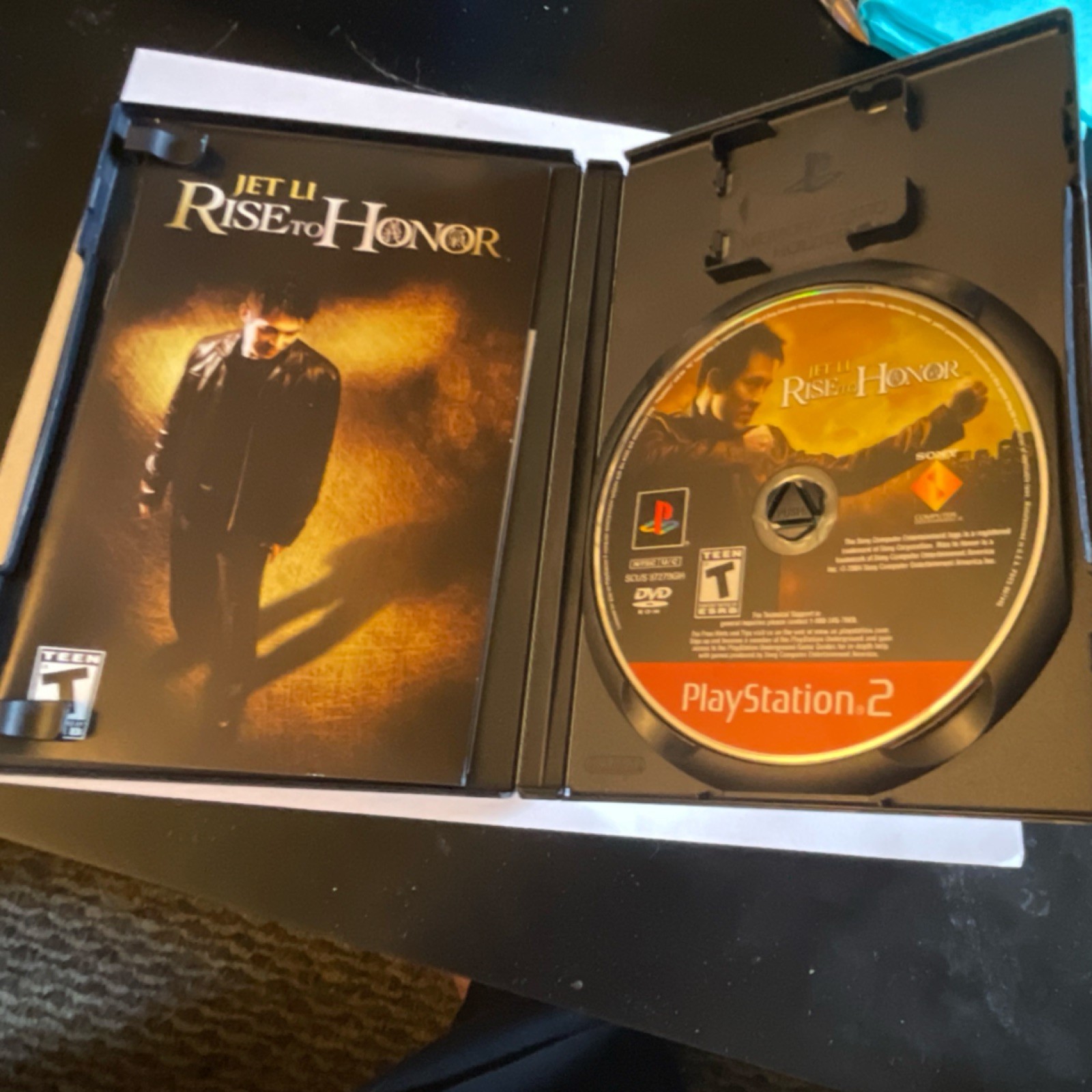 Sony Computer Entertainment Rise to Honor PS2 Greatest Hits Martial Arts T NTSC…