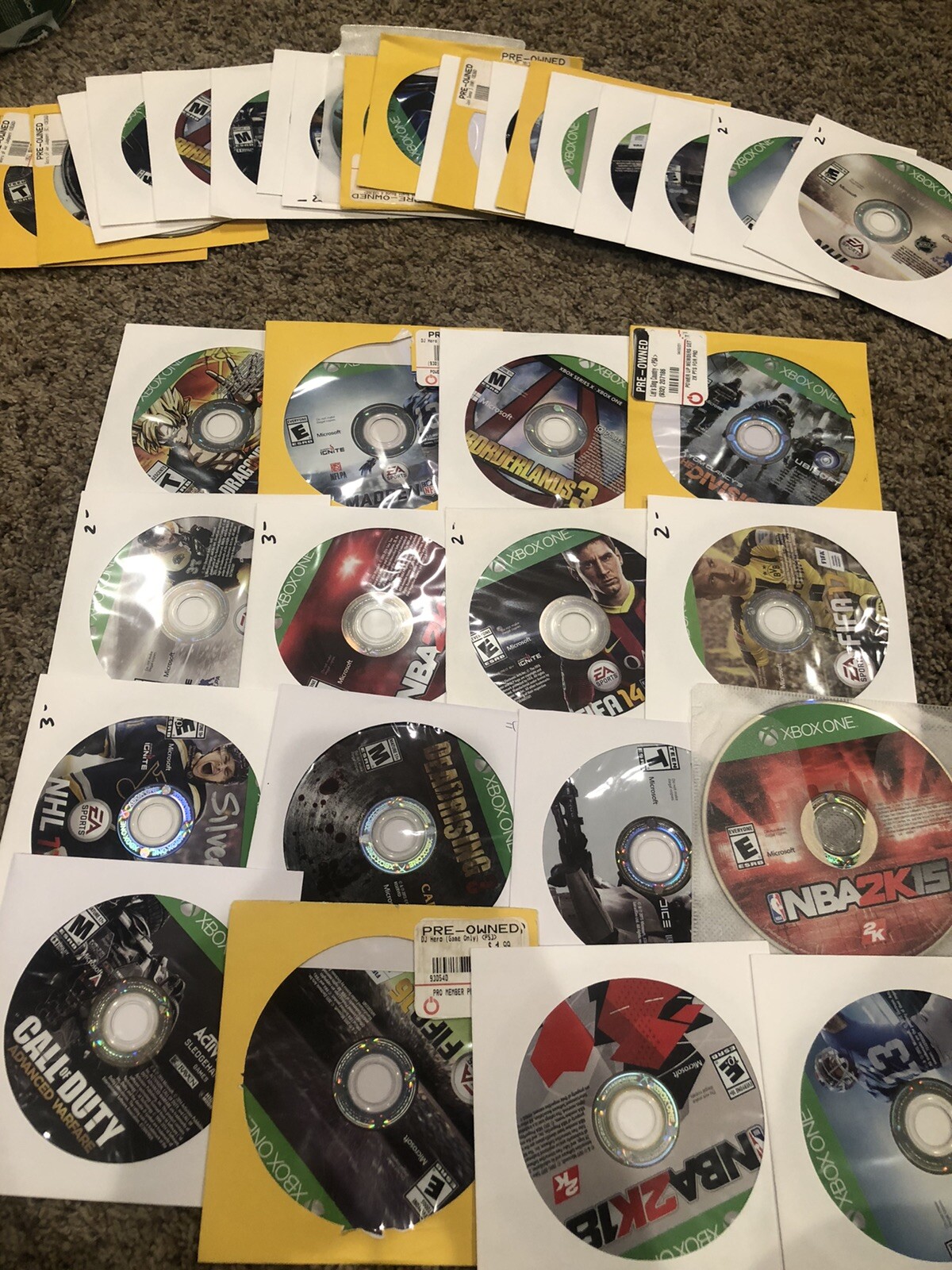 XBOX ONE Game Discs PICK & CHOOSE! Tested and Working! CHEAP!
