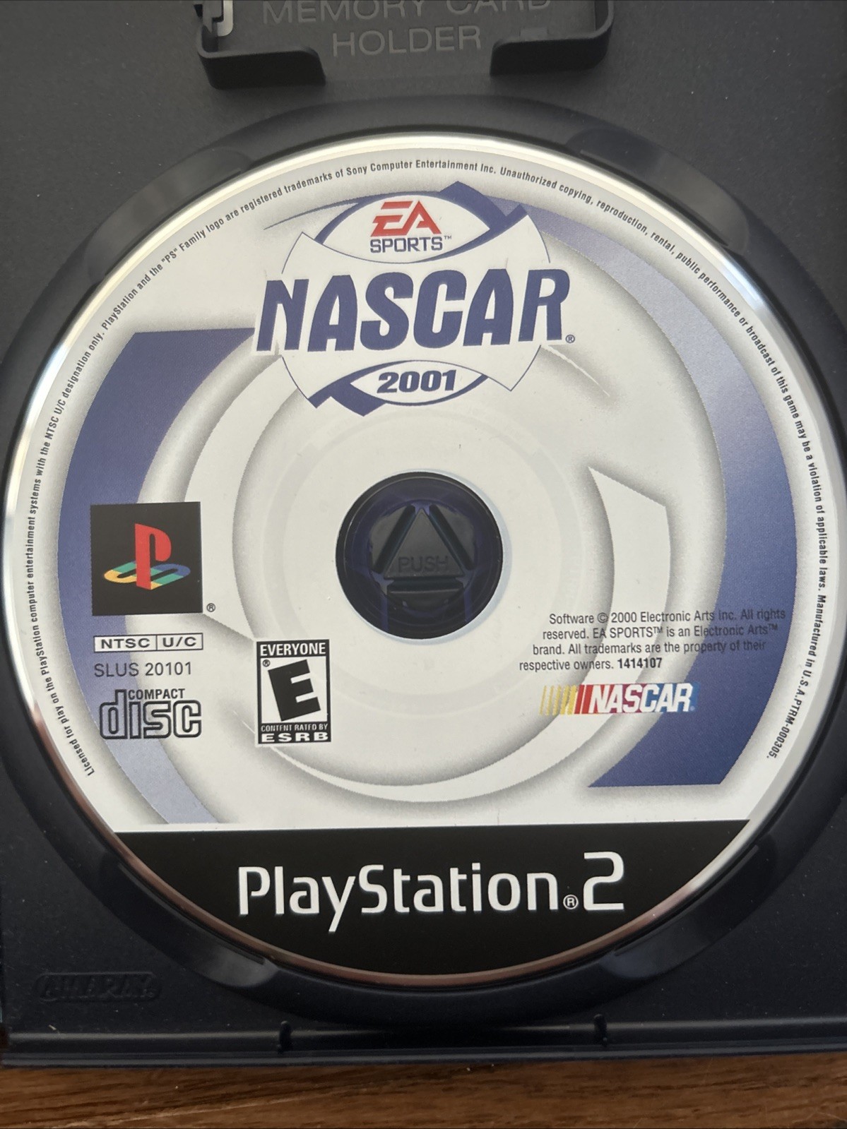 NASCAR 2001 PS2, COMPLETE With Manual Sony PlayStation 2 TESTED WORKING