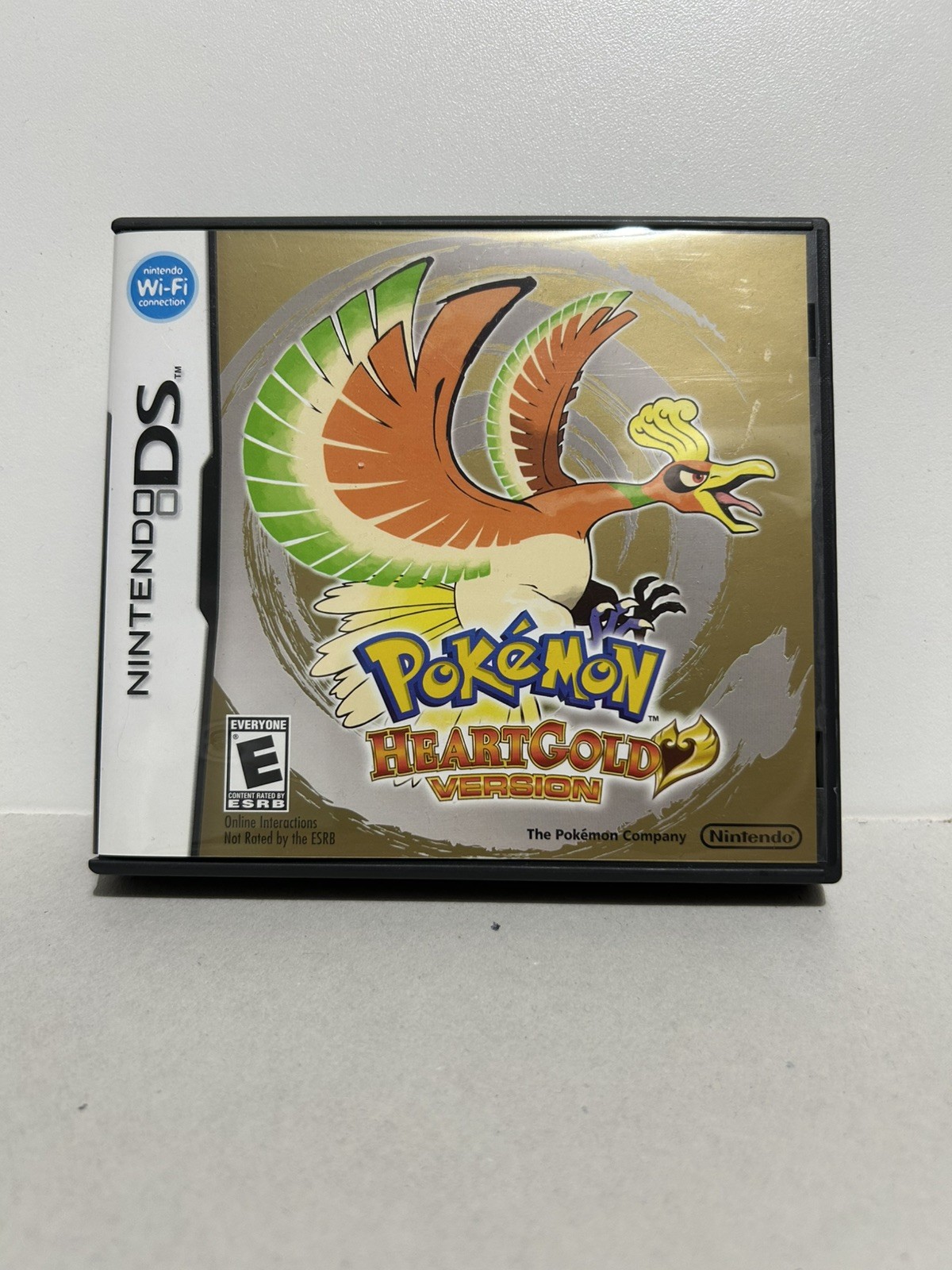 POKEMON HEARTGOLD VERSION (NINTENDO DS 2010) NDS AUTHENTIC CARTRIDGE WITH CASE