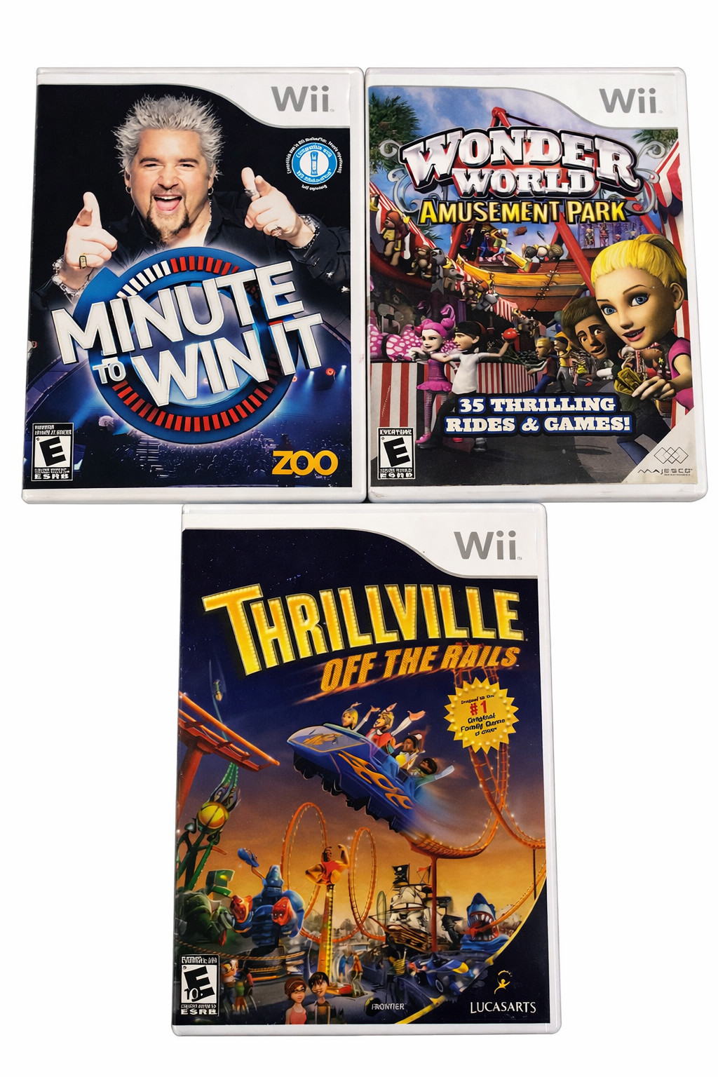 Nintendo Wii Games Wii Game Lot Of 3 – Game Wii various games All 3 Works Good
