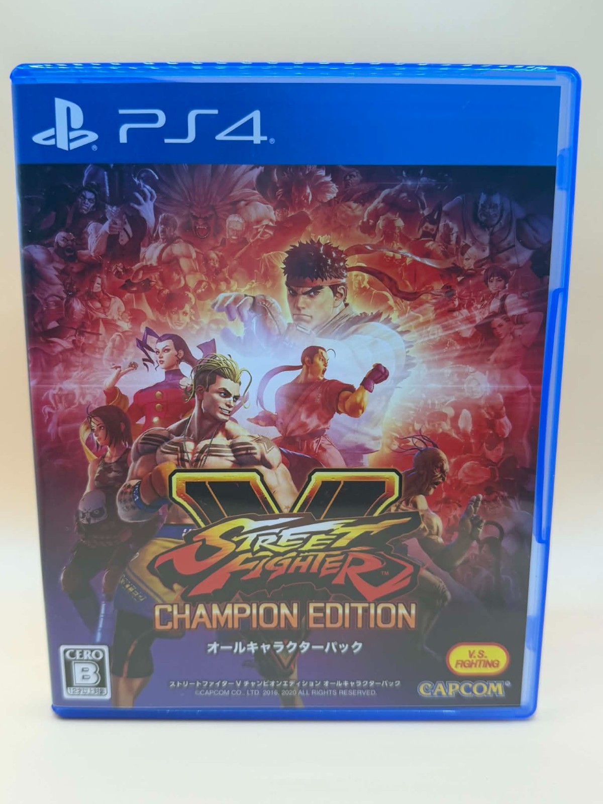 PS4 Street Fighter V Champion Edition All Character Pack Japanese