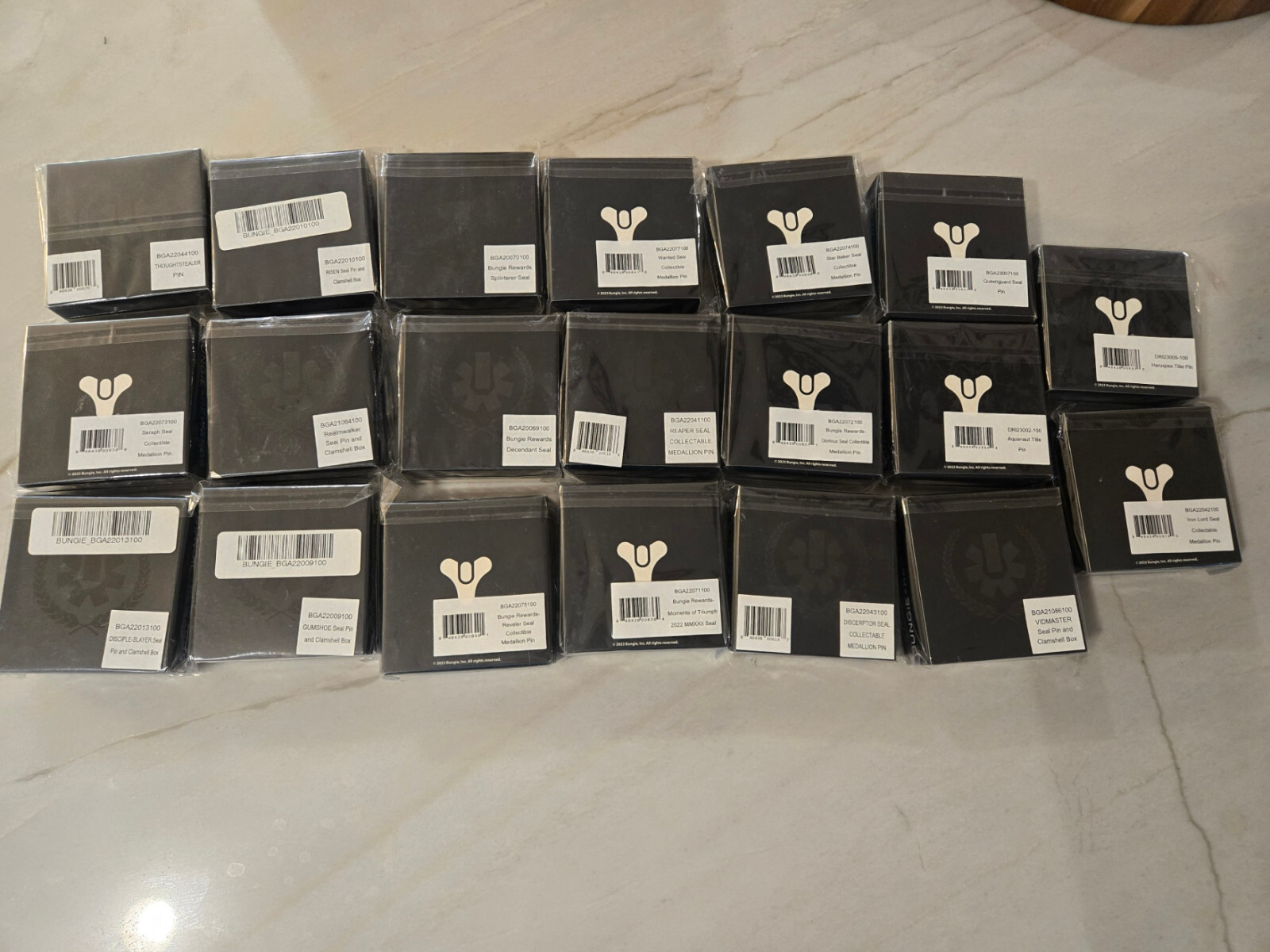 Destiny 2 Title Pins