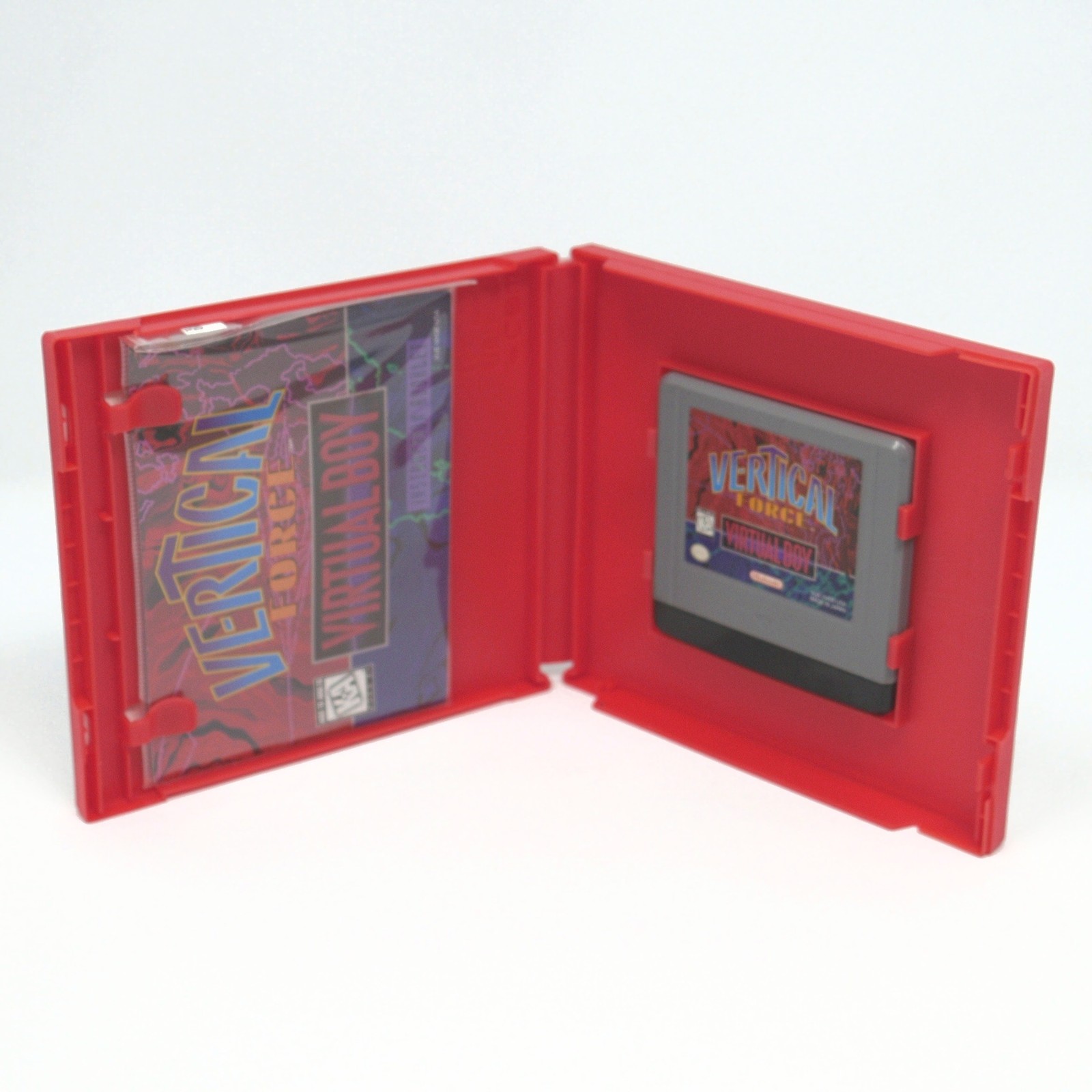 Vertical Force – Item & Manual – Very Good Condition – Tested – Virtual Boy