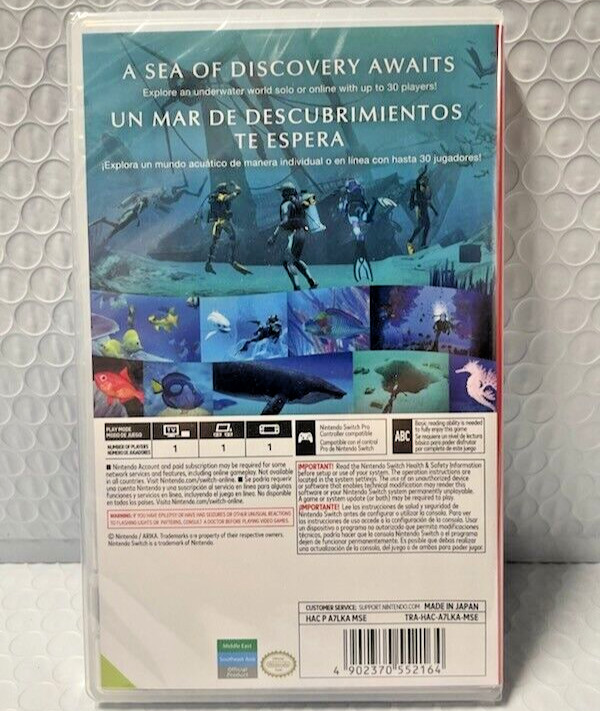 Endless Ocean Luminous Switch Brand New Game (2024 Simulation)