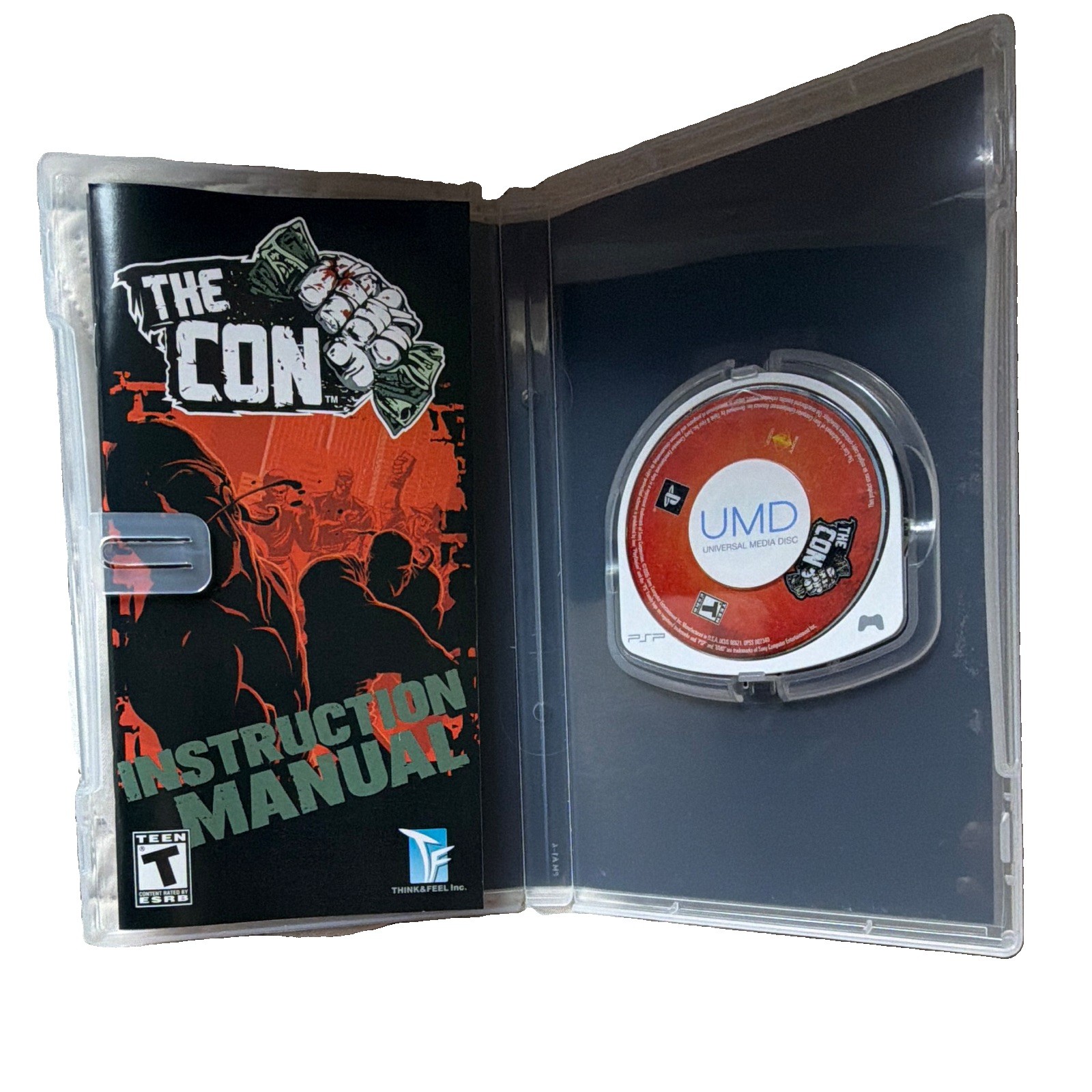 Sony The Con PSP T (2005) Fighting Beat ‘Em Up, Manual Included