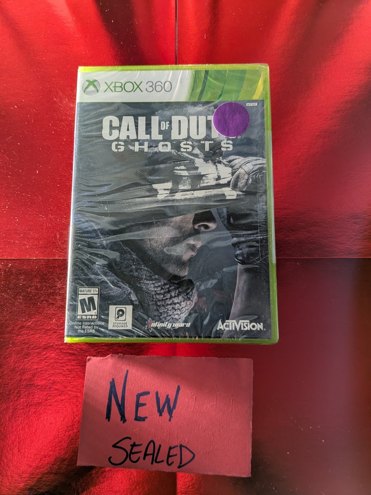 Call of Duty Ghosts Xbox 360 🔥Fast Shipping🔥Factory Sealed