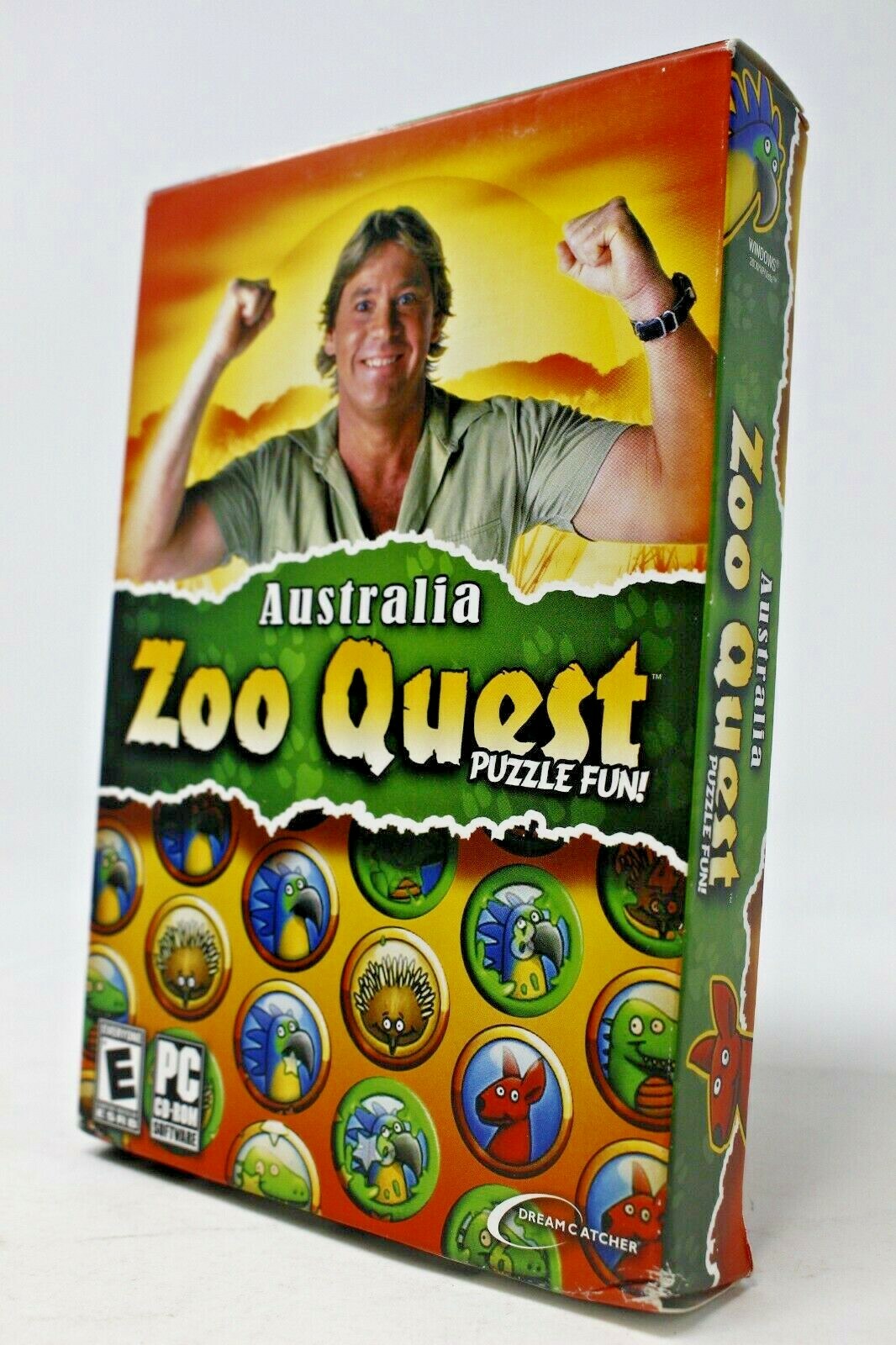 Australia Zoo Quest – Ft. Steve Irwin – PC – Puzzle Game -NEW/Sealed – See Desc