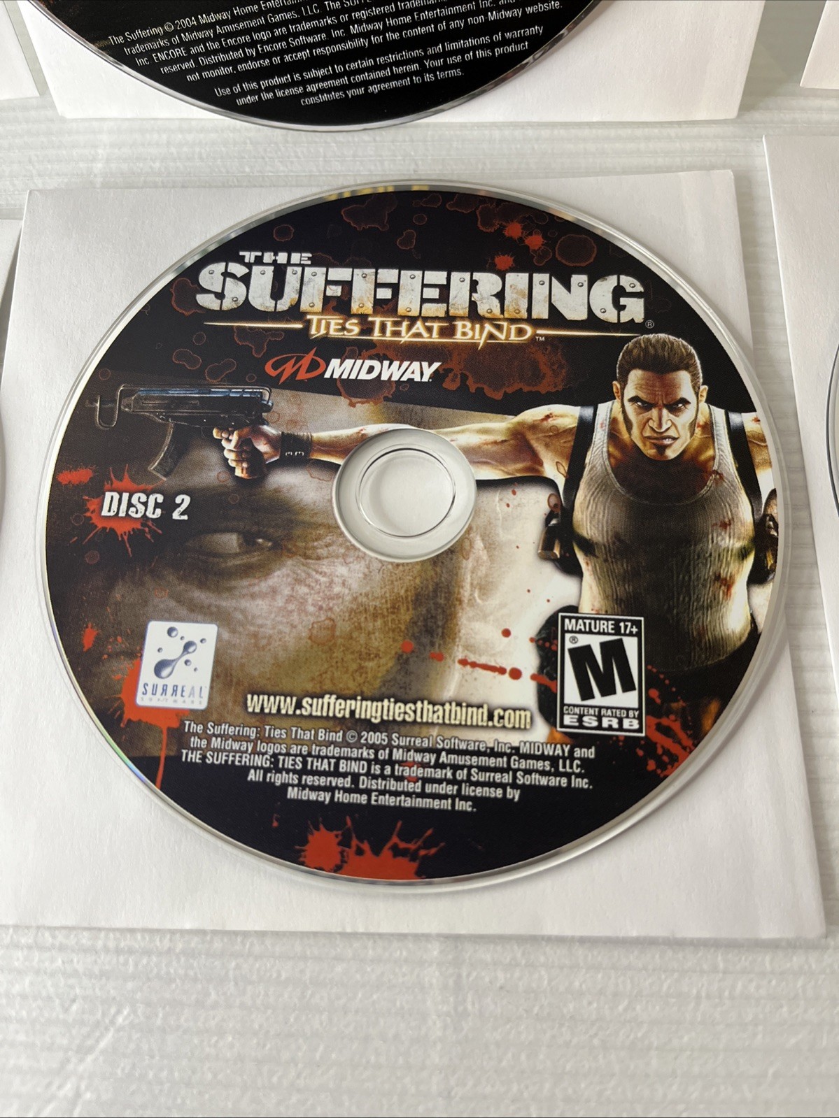 The Suffering & Ties That Bind PC – Bonus – RARE Mature Adult Horror WINDOWS EUC