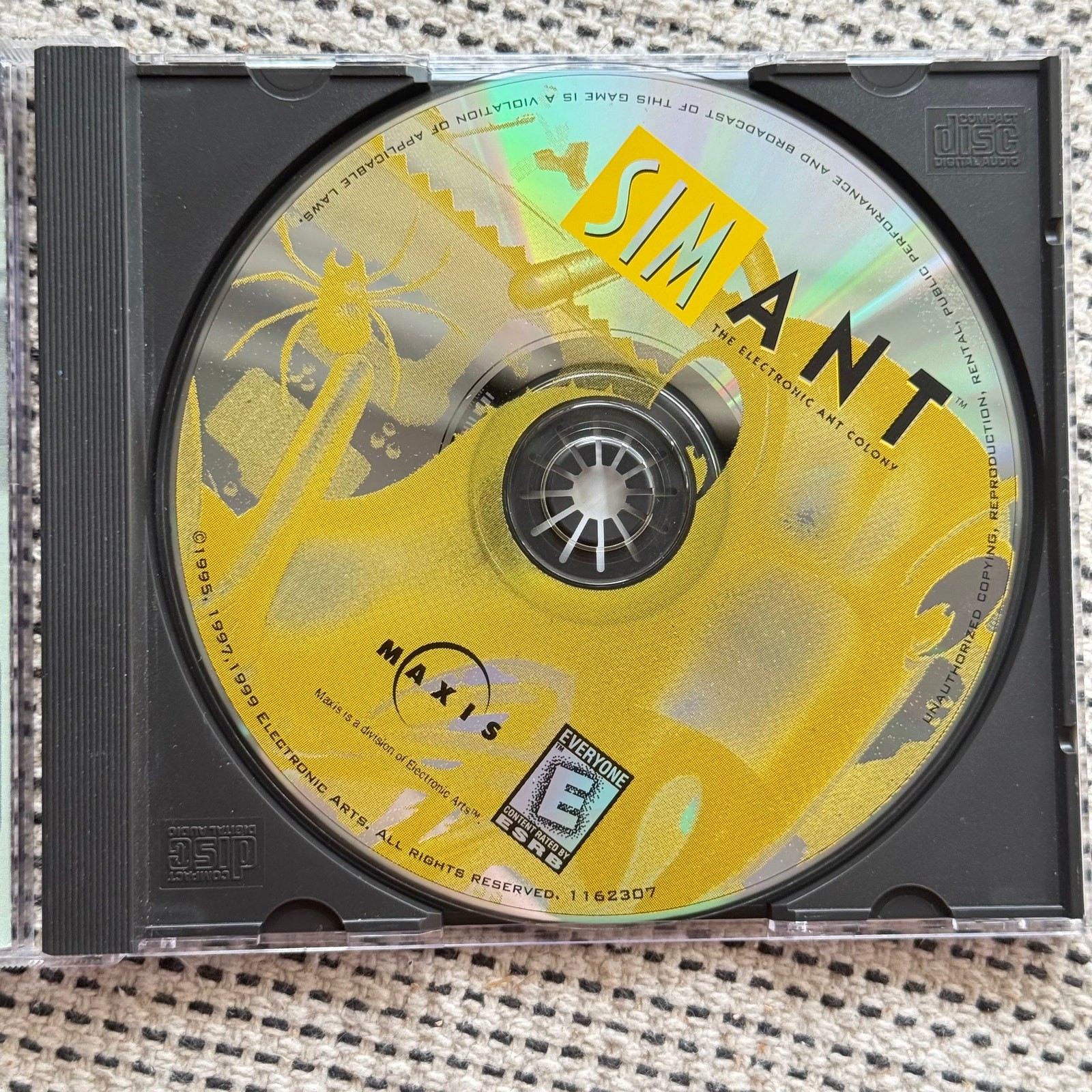 SimAnt PC CD-ROM (1999) Maxis / Electronic Arts Windows 95/98 Complete CIB