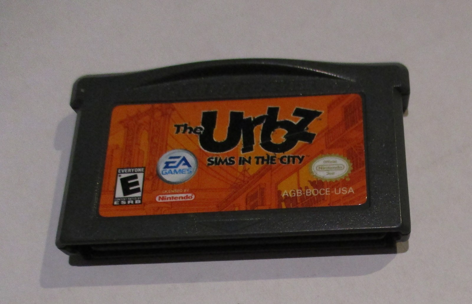 The Urbz Sims in the City GBA Game Boy Advance Cartridge Only Authentic Nintendo