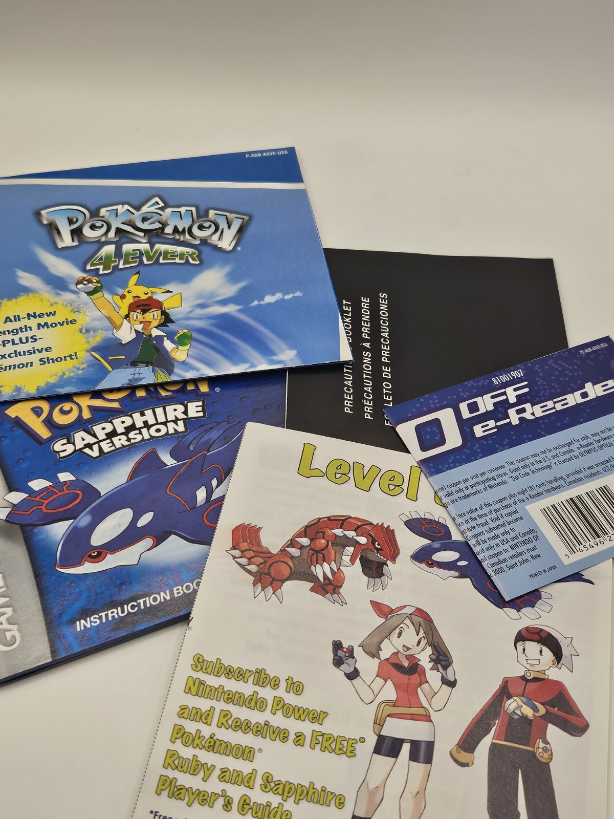 Pokemon: Sapphire Version – Nintendo Game Boy Advance CIB