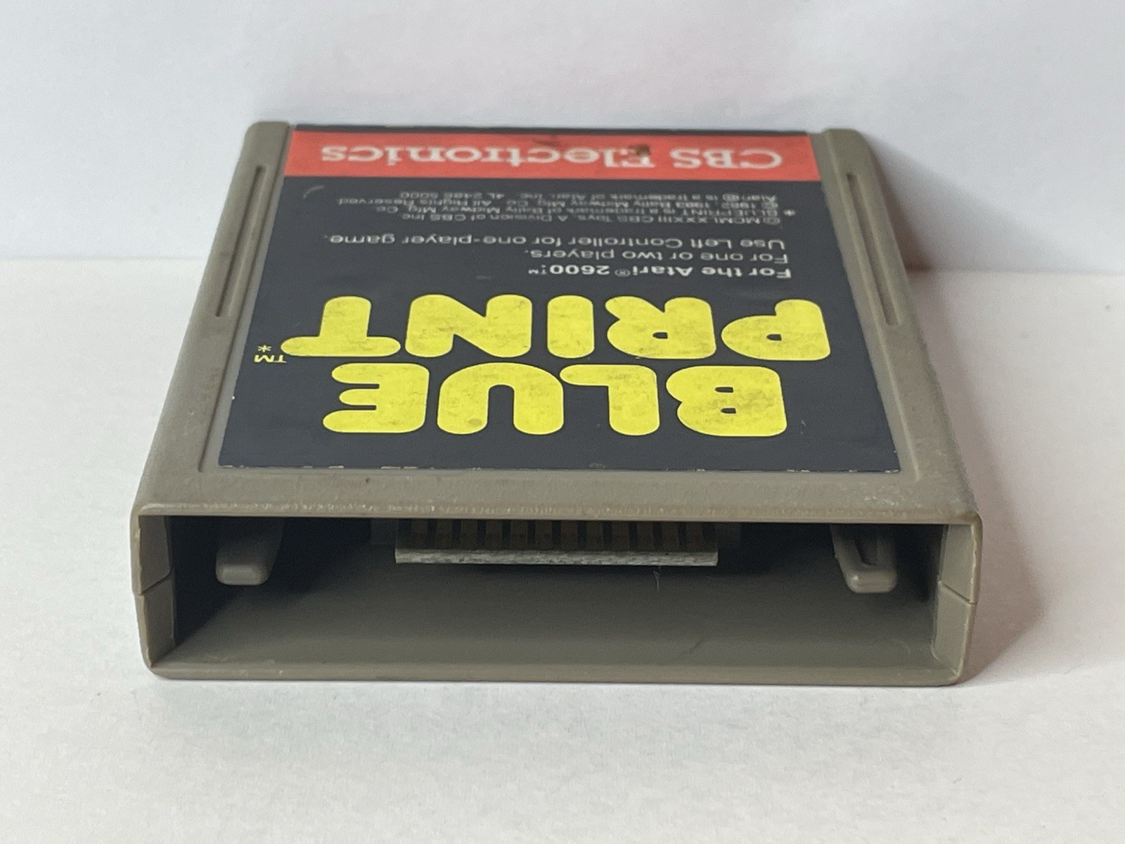 Blueprint (Atari 2600, 1983) CBS Electronics Cartridge Only Cleaned Tested
