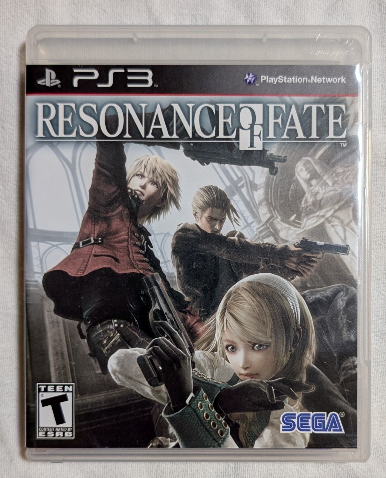 SEGA Resonance of Fate (PS3) Role Playing, T-Teen, NTSC-U/C, Manual