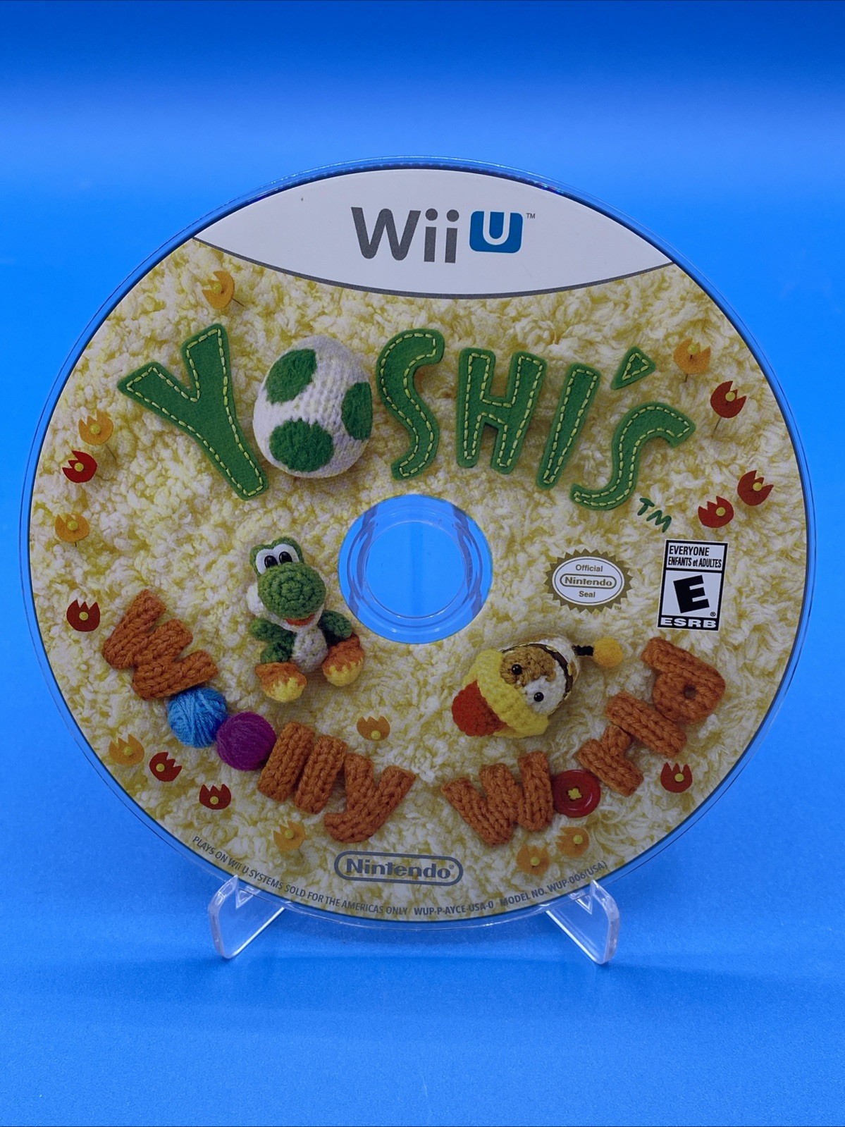Yoshi’s Woolly World Nintendo Wii U Game Disc Only