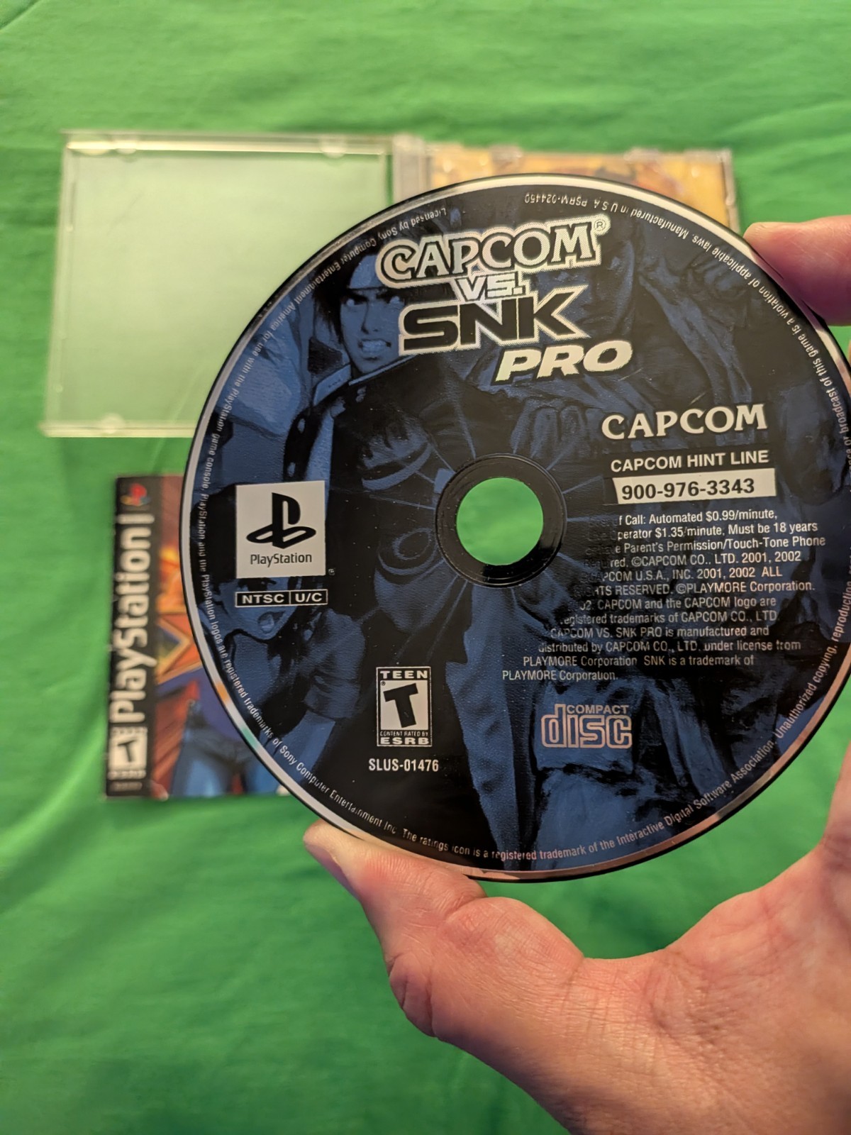 Capcom vs. SNK Pro Sony PlayStation 1 PS1, fully complete in great condition!