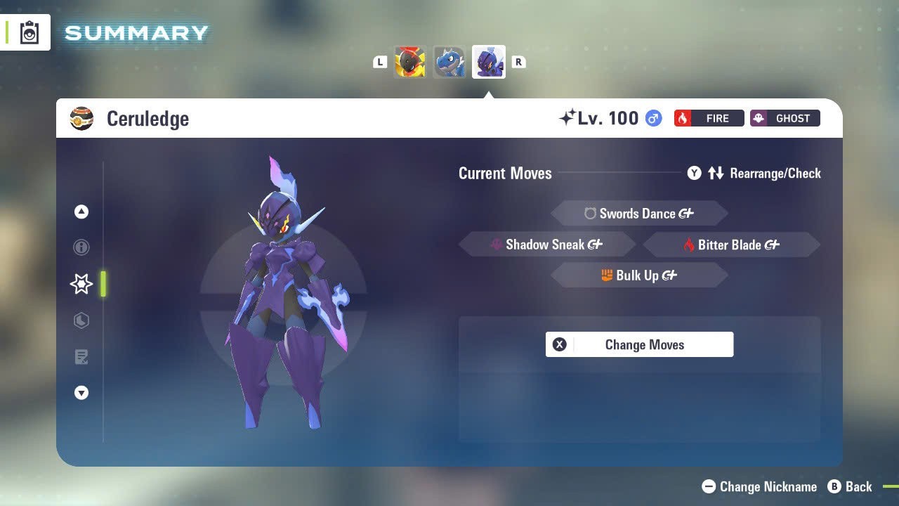 ✨COMBO SHINY CHARCADET & ARMAROUGE & CERULEDGE ✨6IV MAX EV⭐POKEMON LEGENDS ZA