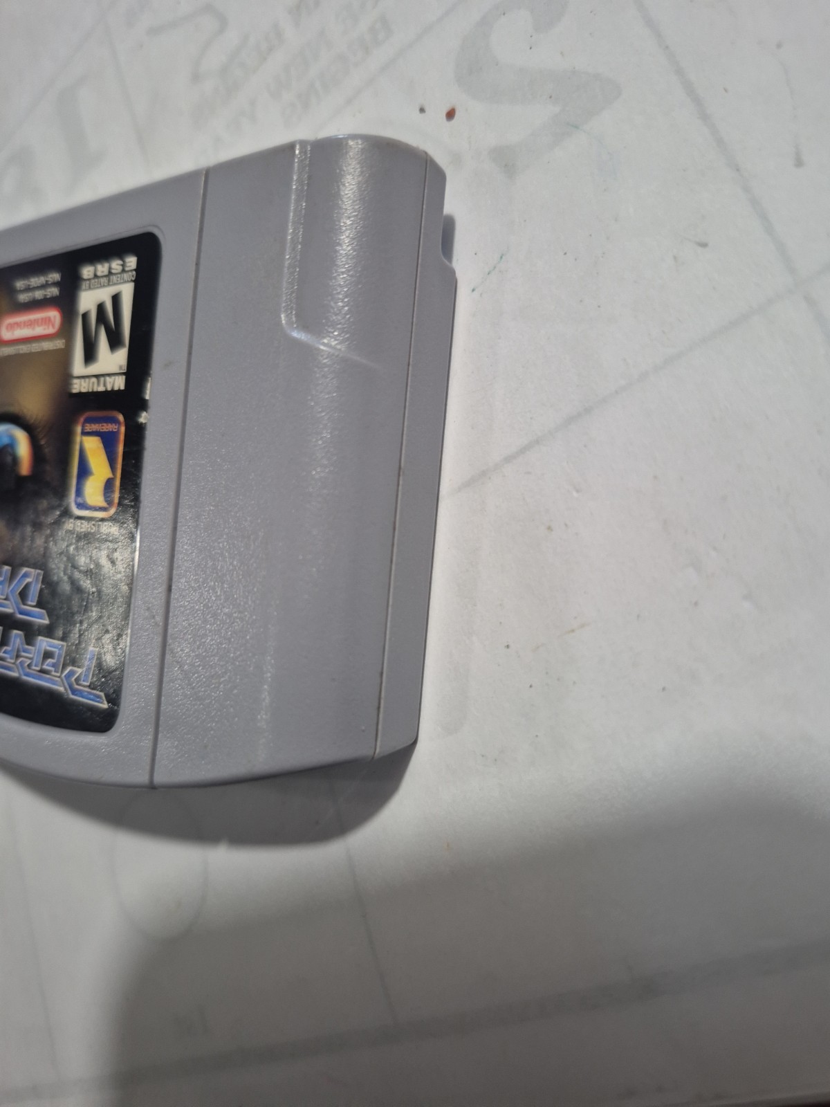 Rareware Perfect Dark Nintendo 64 N64 Game Cartridge Shooter Multiplayer M