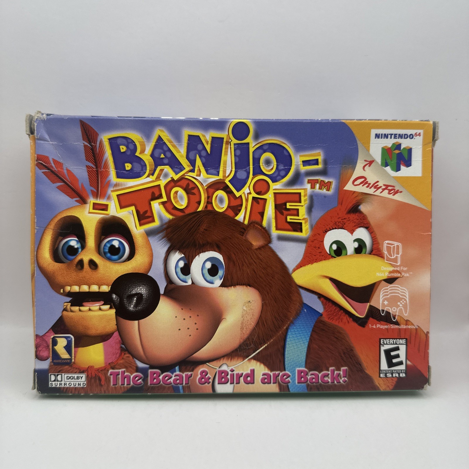 Banjo-Kazooie Banjo-Tooie Nintendo 64 N64 Games Lot Bundle Cartridges Rareware