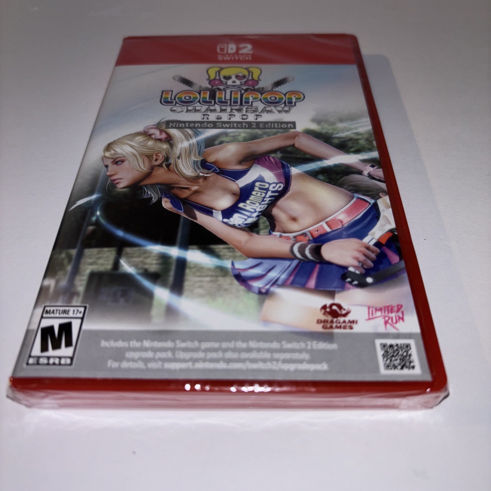 LOLLIPOP CHAINSAW REPOP NINTENDO SWITCH 2 LIMITED RUN GAMES U.S. ESRB BRAND NEW!