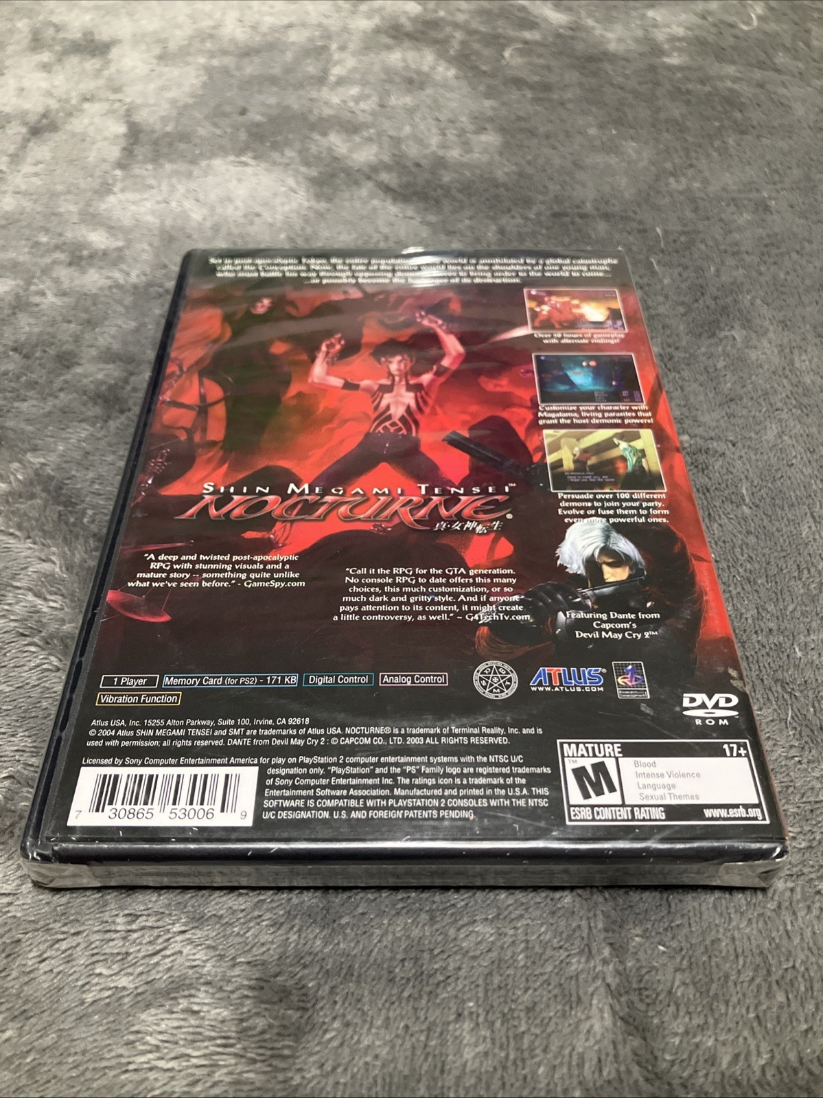 Shin Megami Tensei: Nocturne – PS2 – Brand New | Factory Sealed