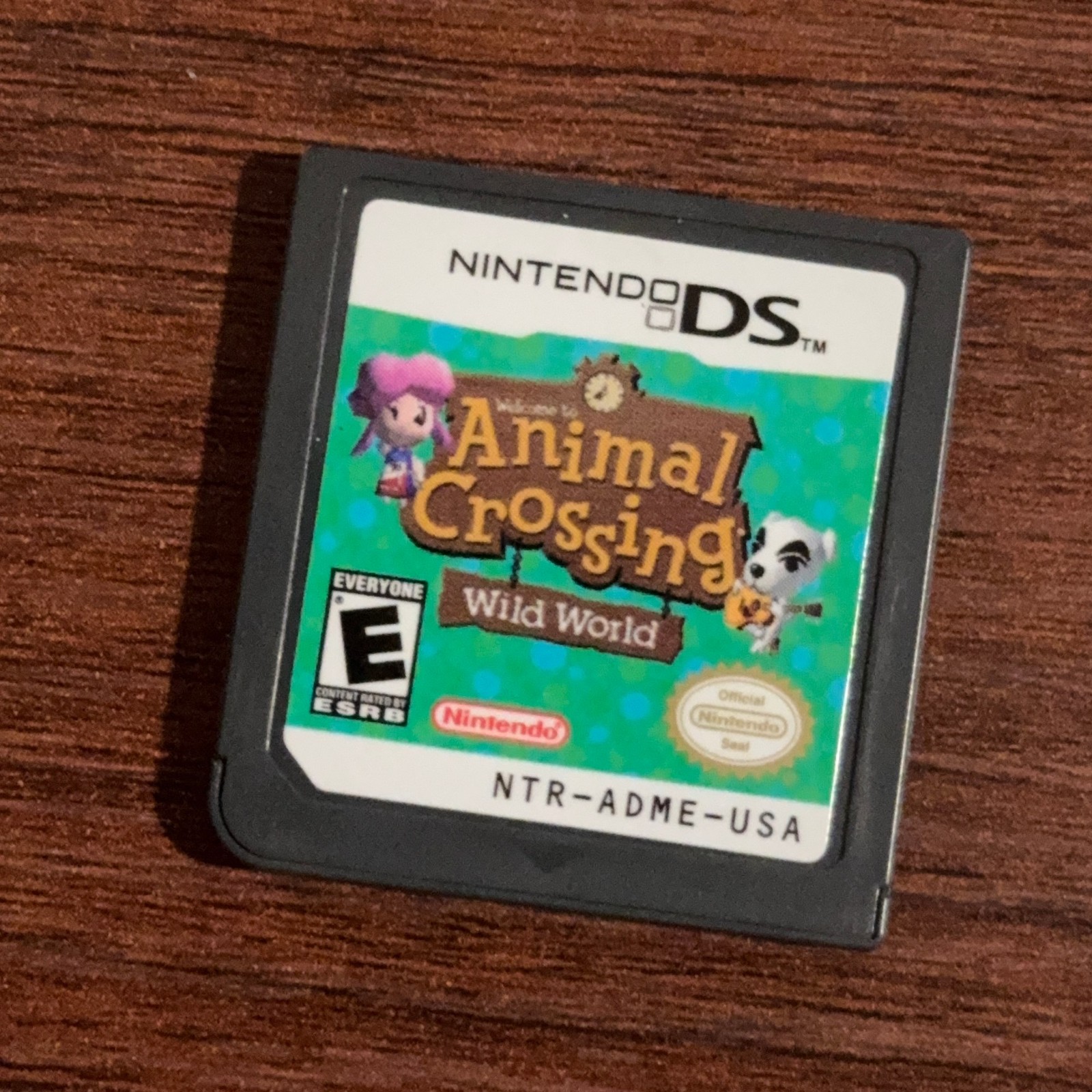 Animal Crossing Wild World Nintendo DS Game Cartridge Only NTR-ADME-USA