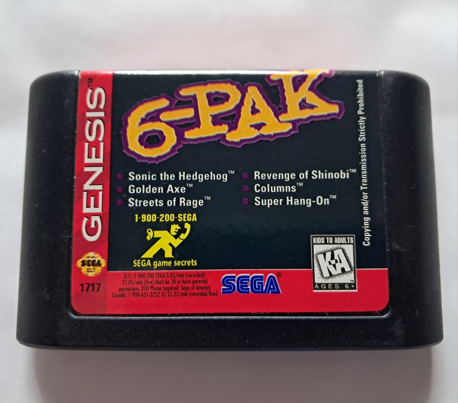 Sega 6-Pak for Sega Genesis