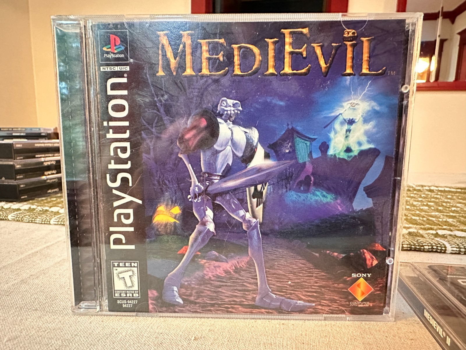 MediEvil & MediEvil II – Sony PlayStation 1 – w/game manuals – awesome find!