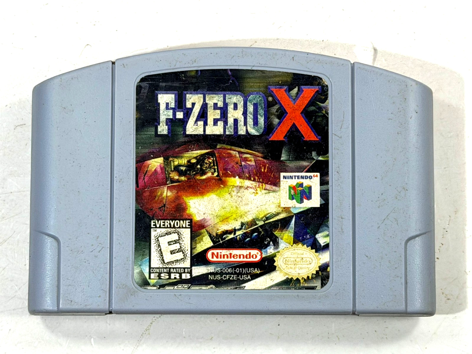 F-Zero X (Nintendo 64, 1998) N64 Authentic Tested
