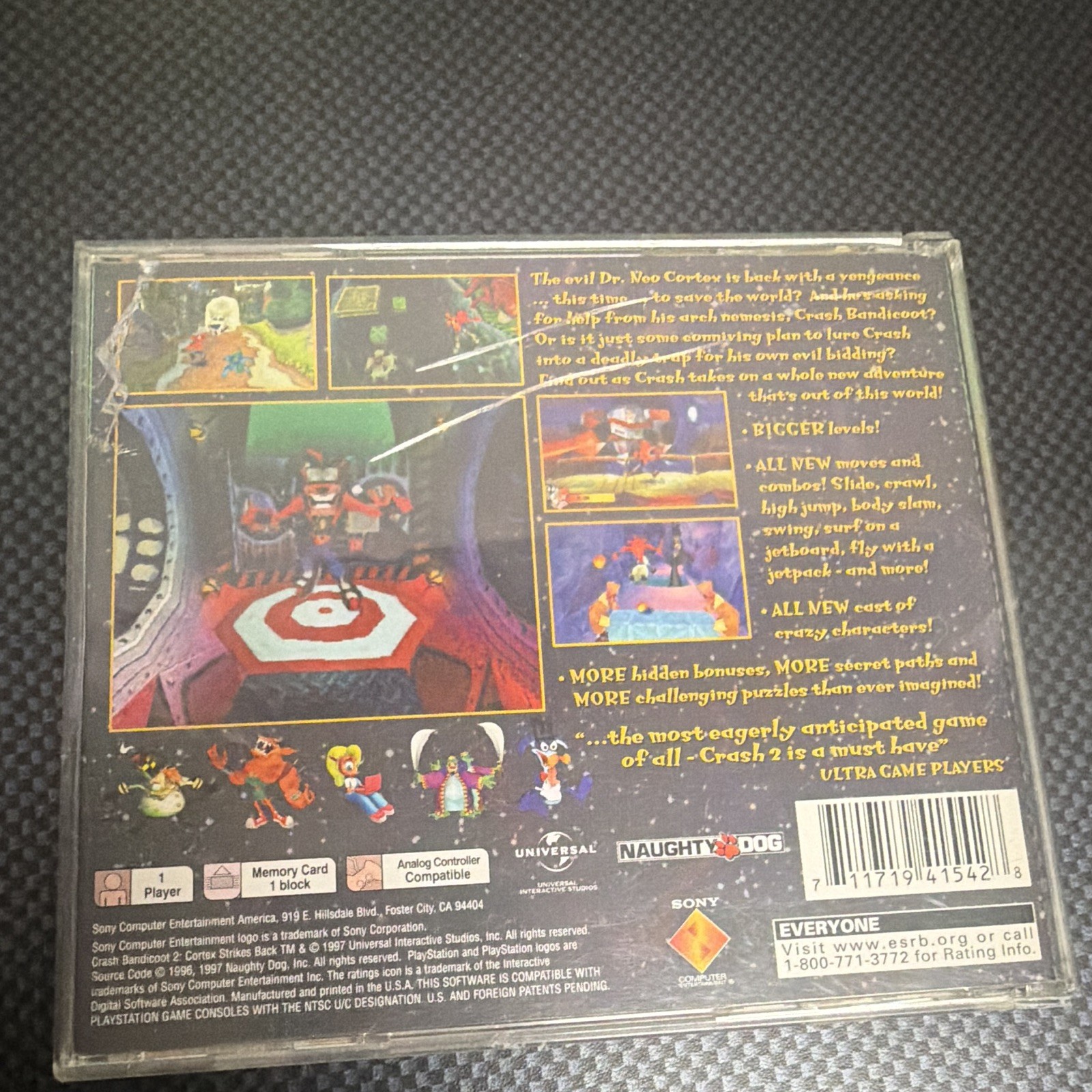 Vivendi Universal Crash Twinsanity PS2 – Manual Included, Crash Bash PS1