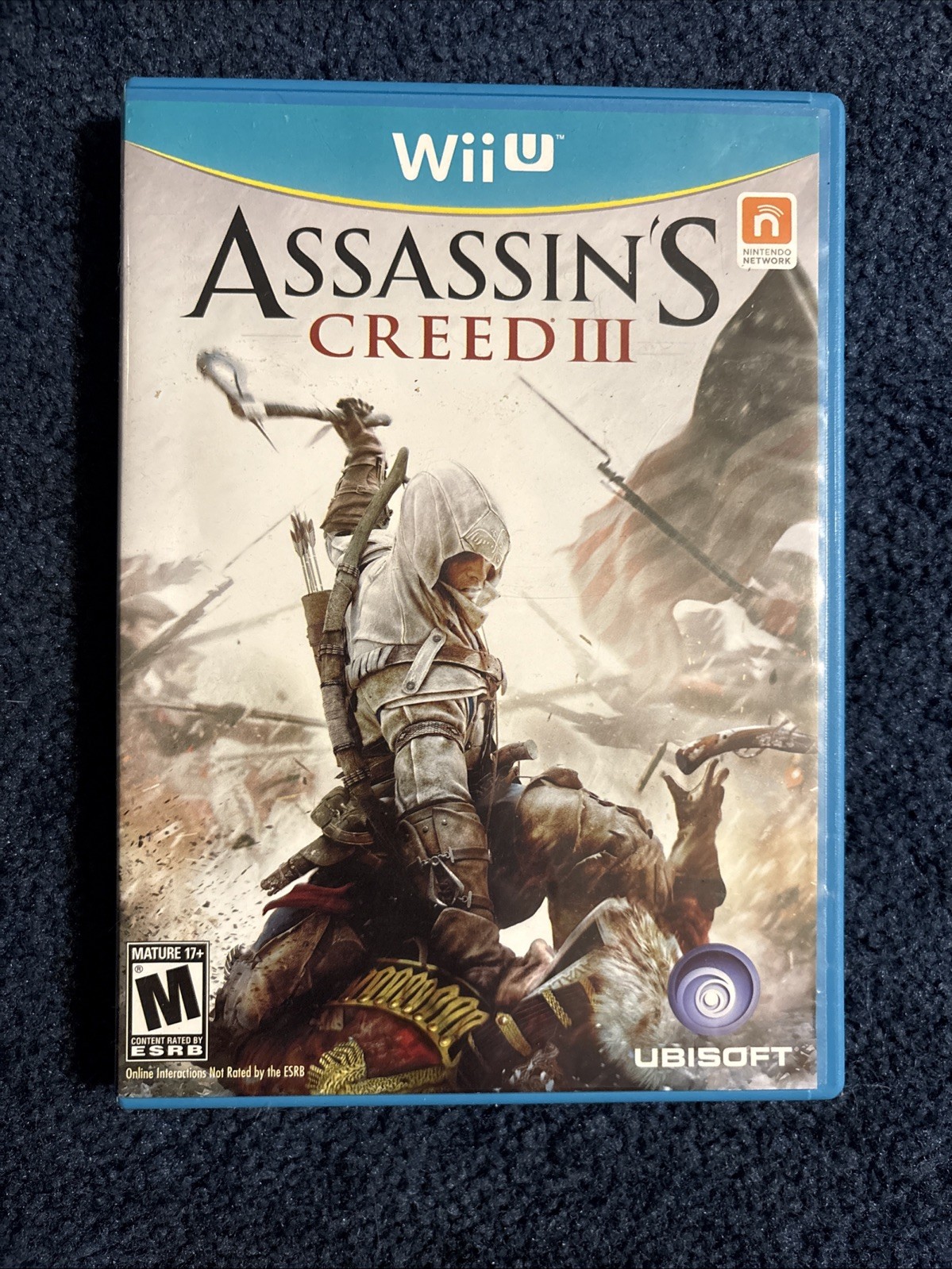Assassin’s Creed III Nintendo Wii U Complete in box with Manual