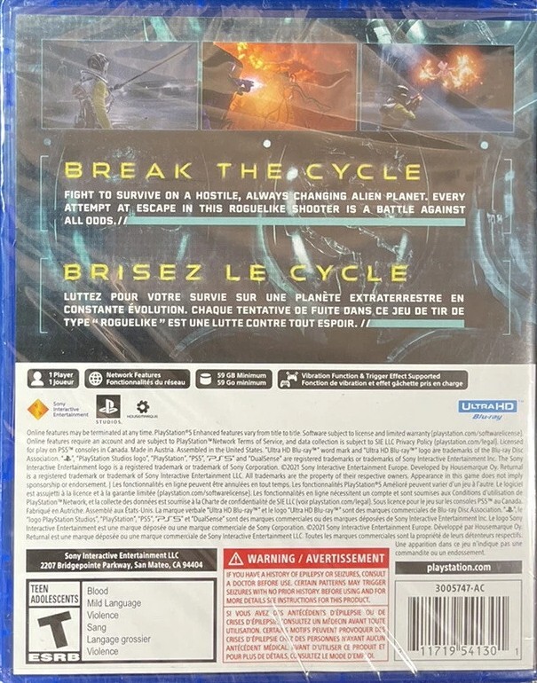 Returnal (PS5) New