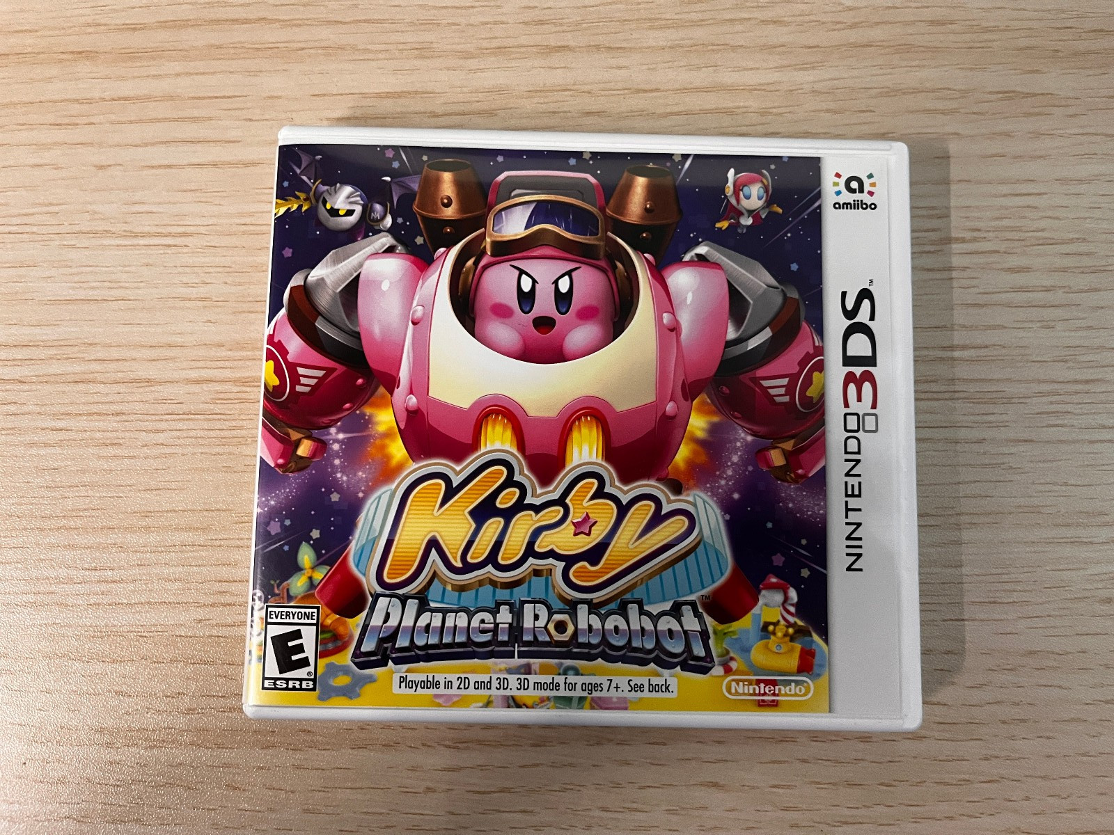 Nintendo 3DS Game Kirby Planet Robobot TESTED WORKS COMPLETE