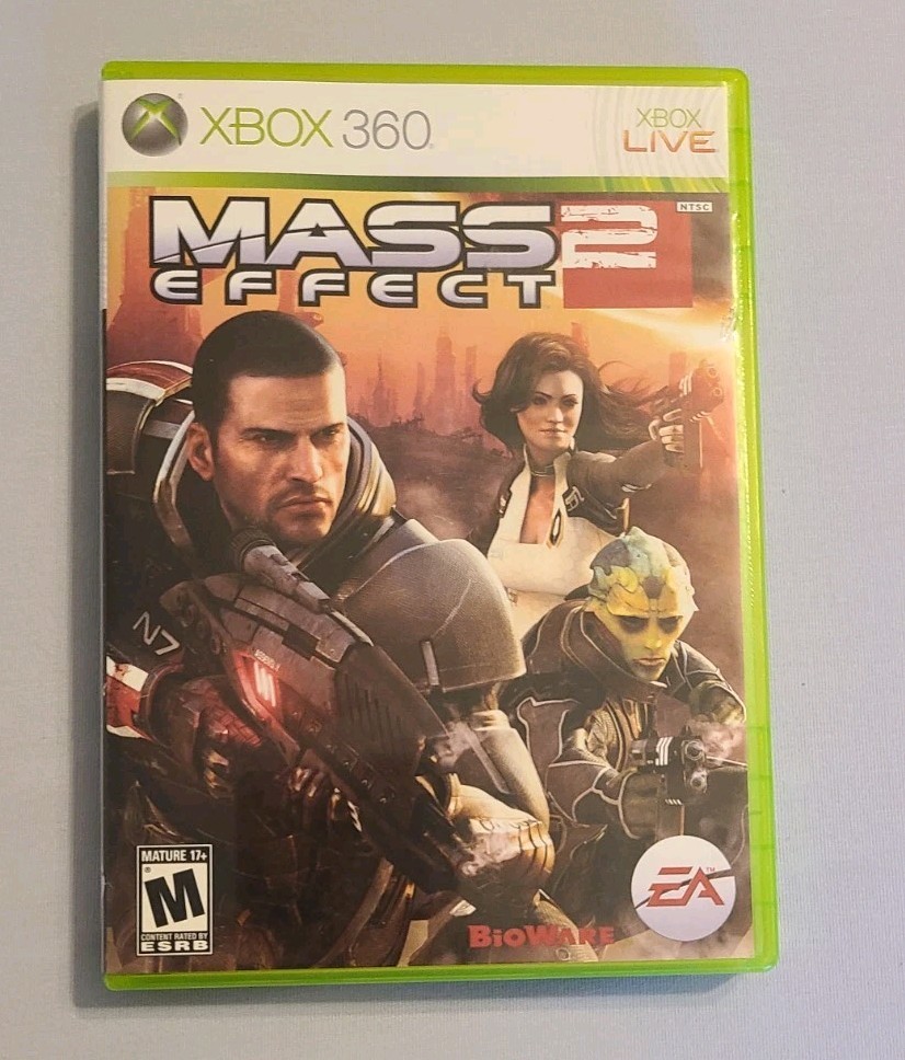 Mass Effect 2 (Microsoft Xbox 360, 2010)/ CIB/ TESTED AND WORKS