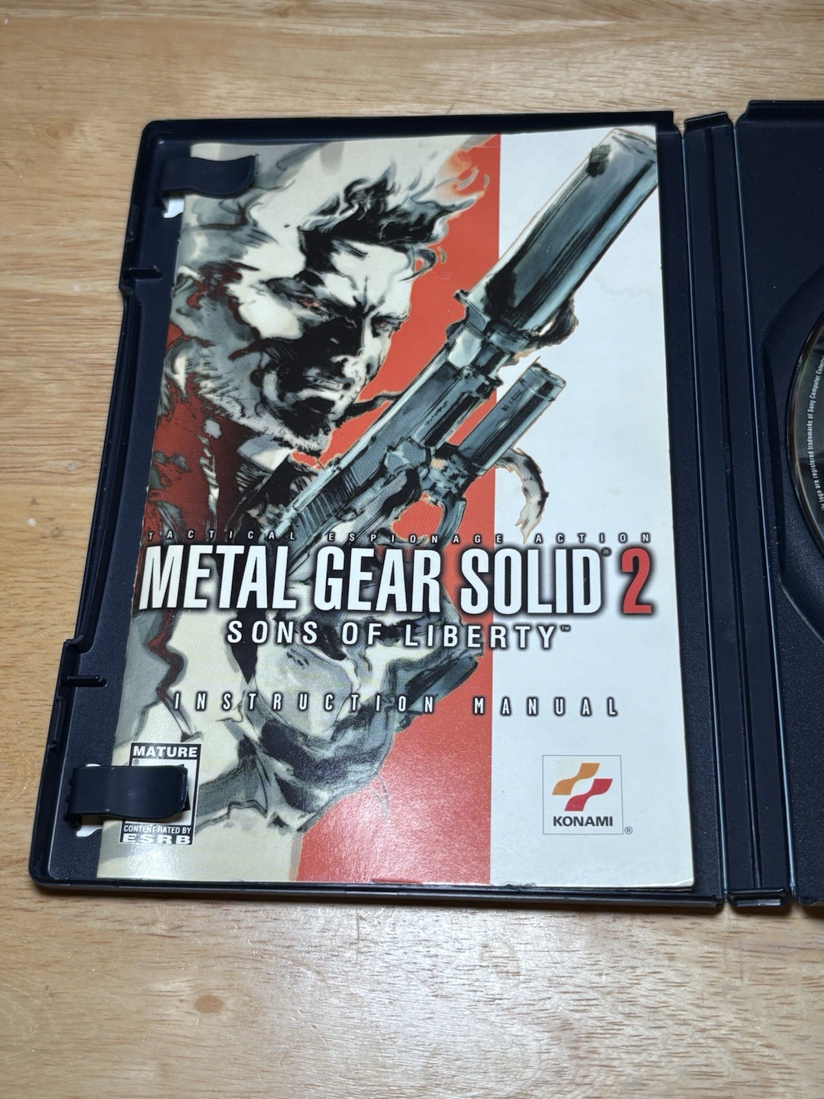 Metal Gear Solid 2: Tactical Espionage Action PS2 Sony PlayStation 2 CIB