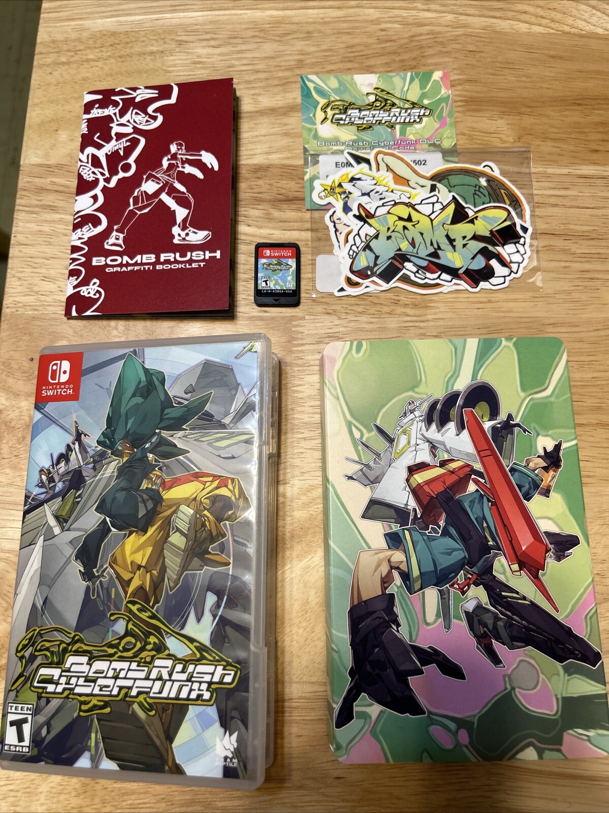 iam8bit Edition Bomb Rush Cyberfunk [Nintendo Switch] – w/Sleeve And Inserts