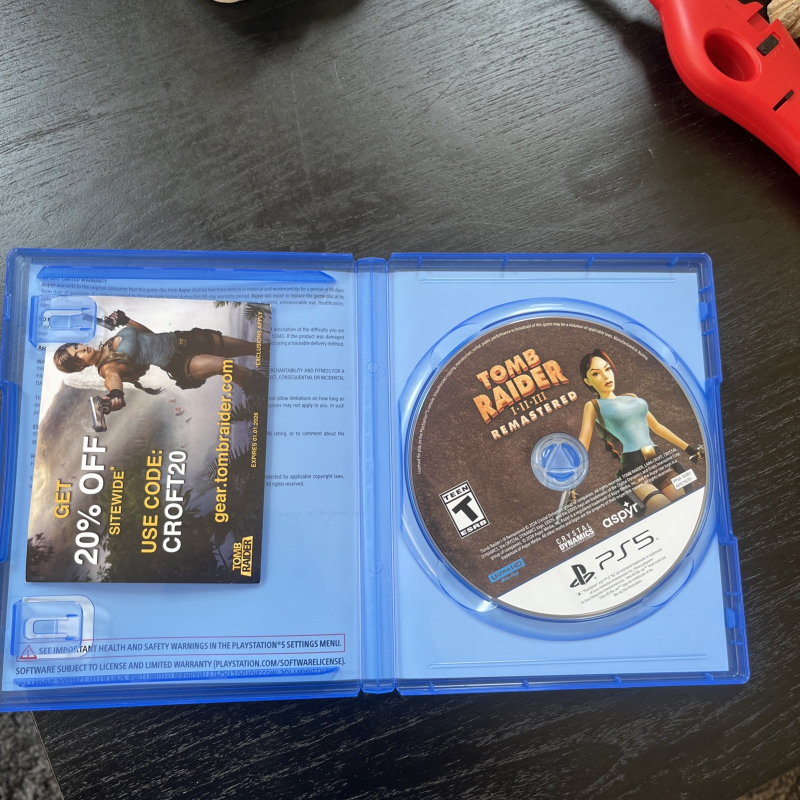 Tomb Raider I-III Remastered Regular Edition for Sony PlayStation 5 PS5