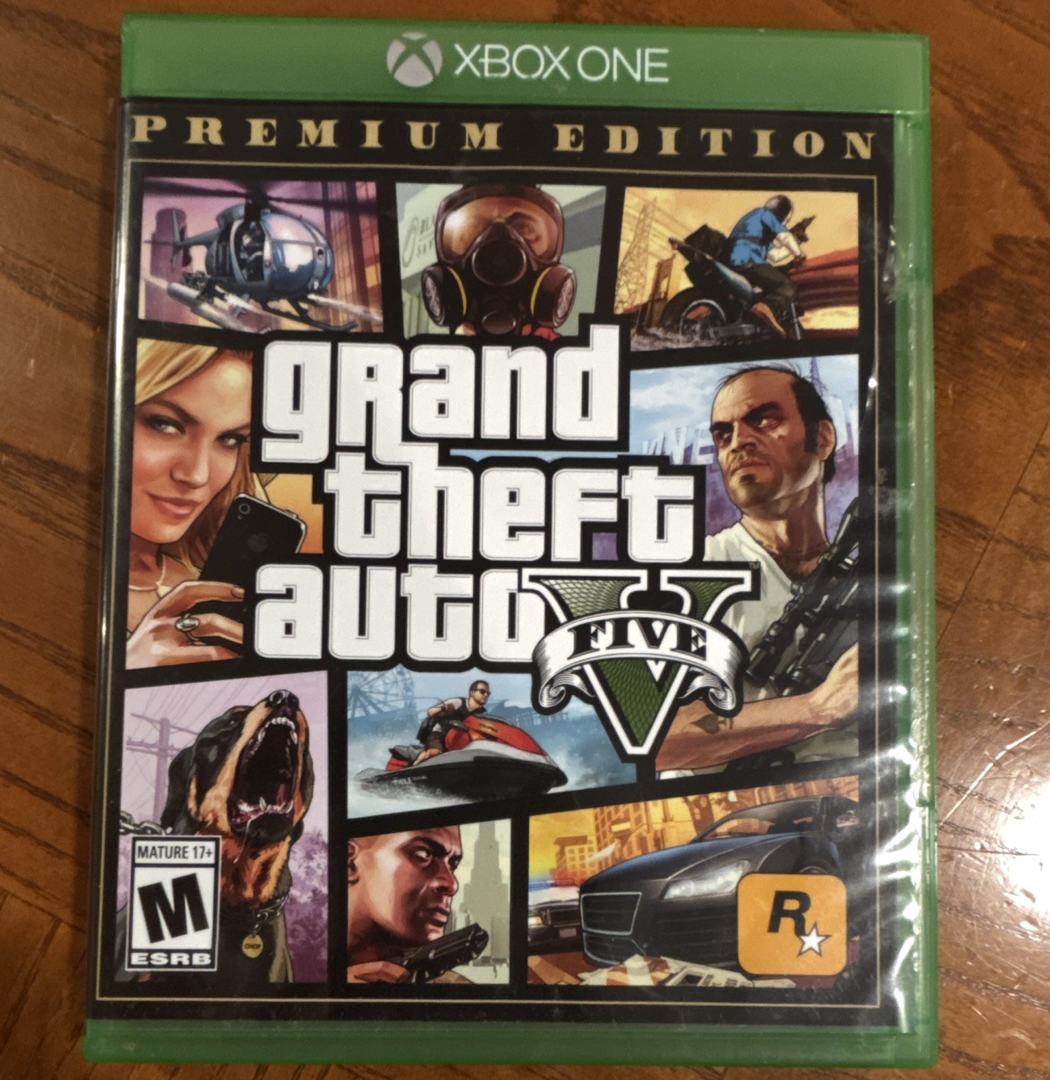 Rockstar Games Grand Theft Auto V Premium Edition Xbox One Disc Manual NTSC