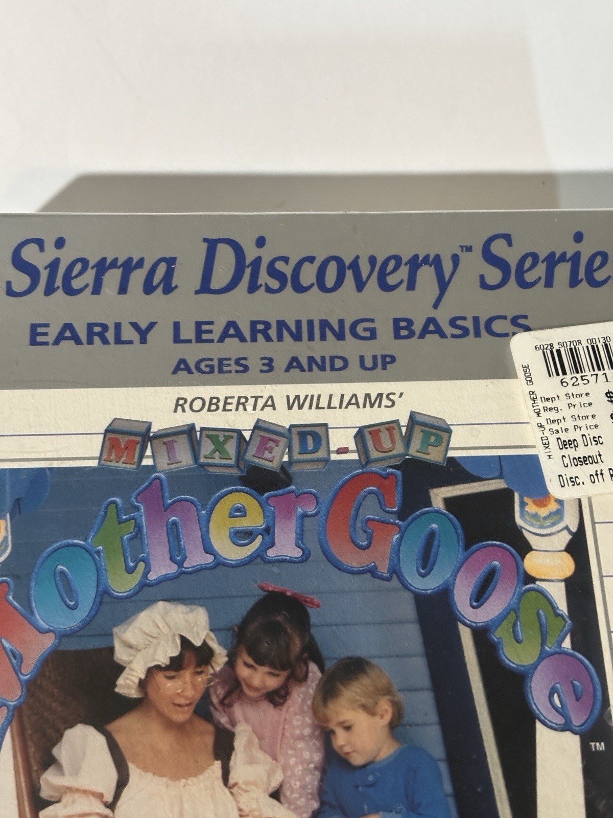 Roberta Williams’ Mixed-Up Mother Goose, 1991, Big Box, New & Sealed