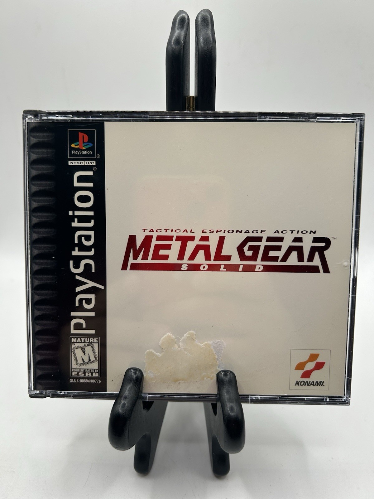 Metal Gear Solid 2-Disc Set Black Label – No Manual Sony PlayStation 1 Tested