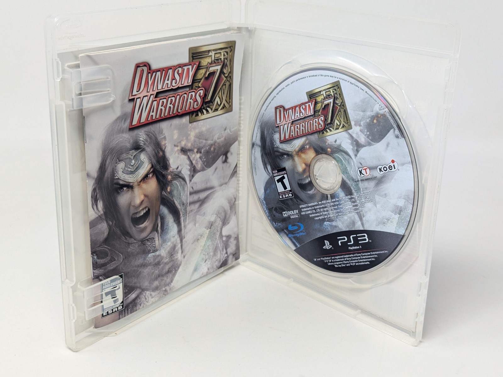 Dynasty Warriors 7 PS3 Sony PlayStation 3 2011 Hack and Slash Action Game
