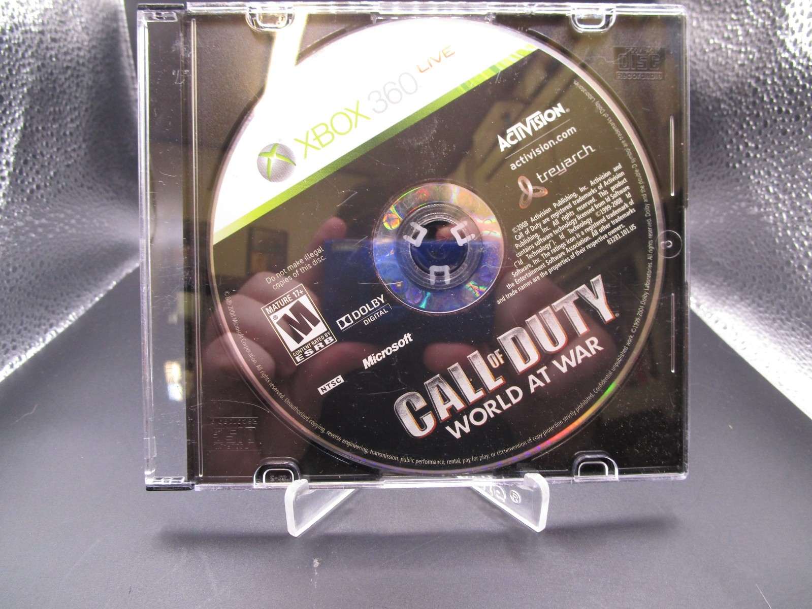 Call of Duty World at War Xbox 360 Game Only
