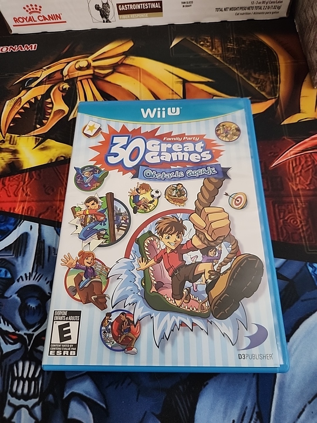 Family Party: 30 Great Games Obstacle Arcade (Nintendo Wii U, 2012) Complete