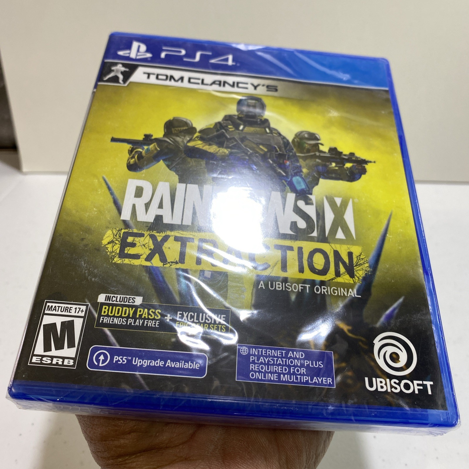 Tom Clancys’ Rainbow Six Extraction (PS4) NEW Factory Sealed ￼