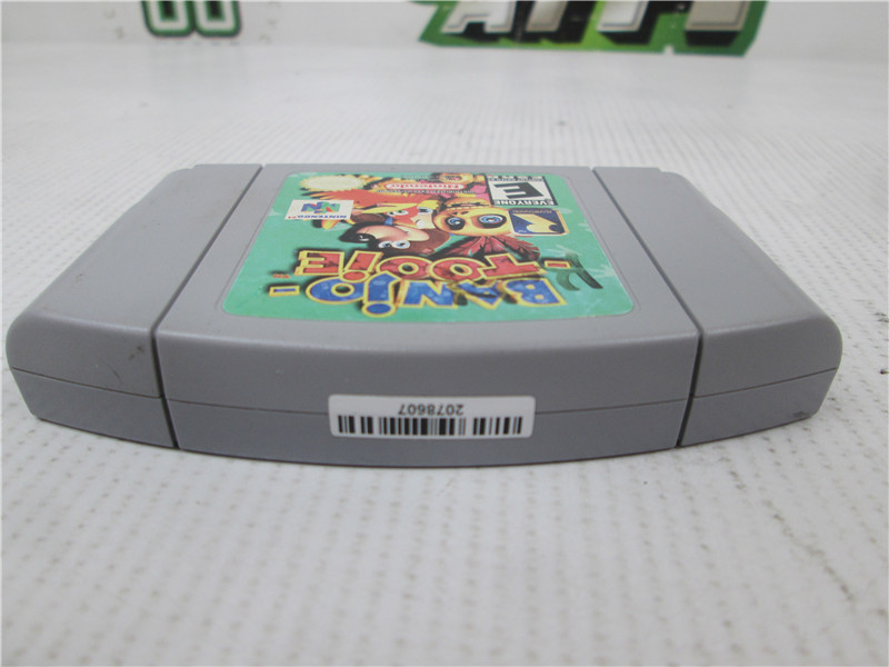 Nintendo 64 Banjo Tooie NUS-NB7E-USA Game Cartridge Tested